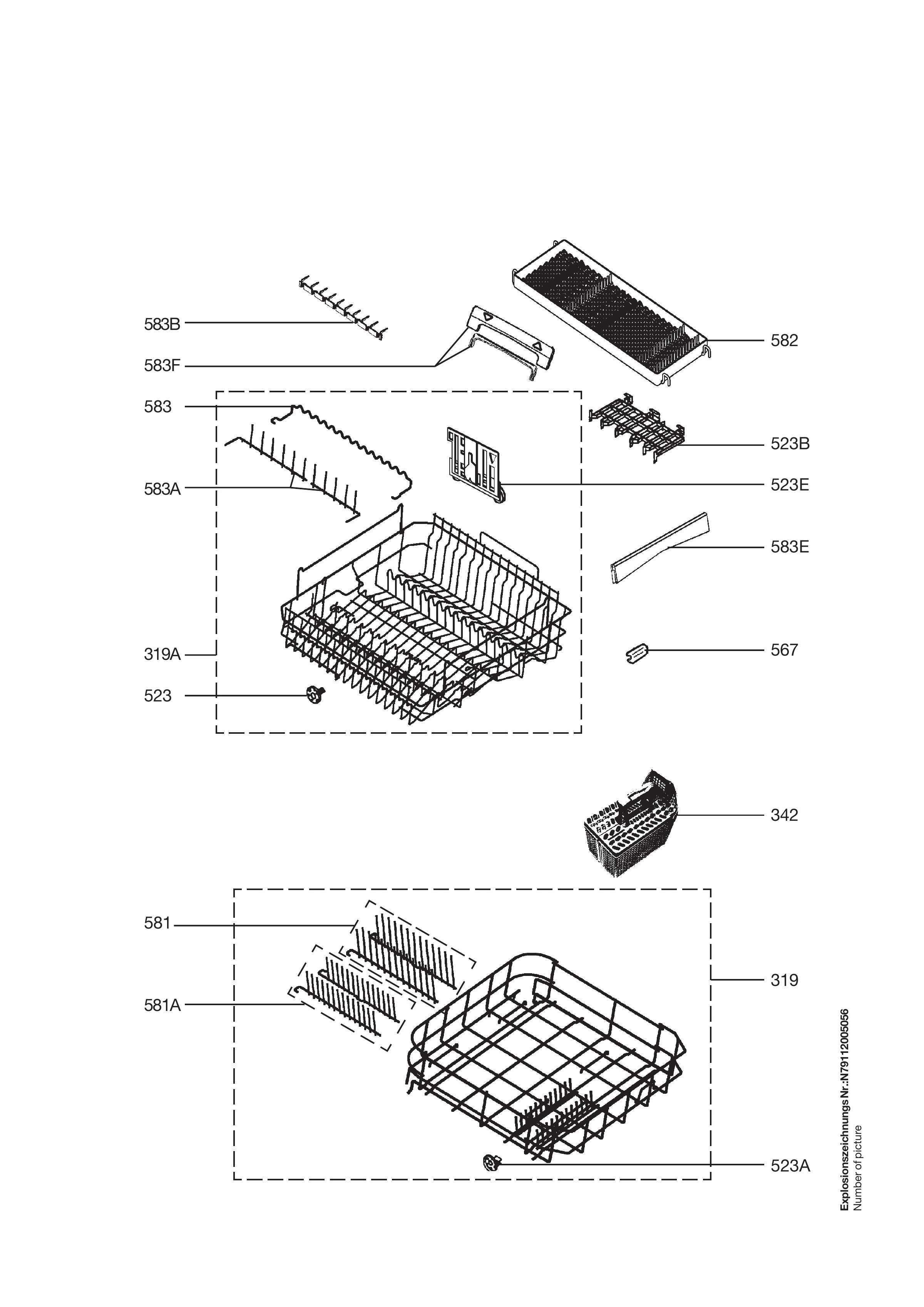 Baskets, tubes 061