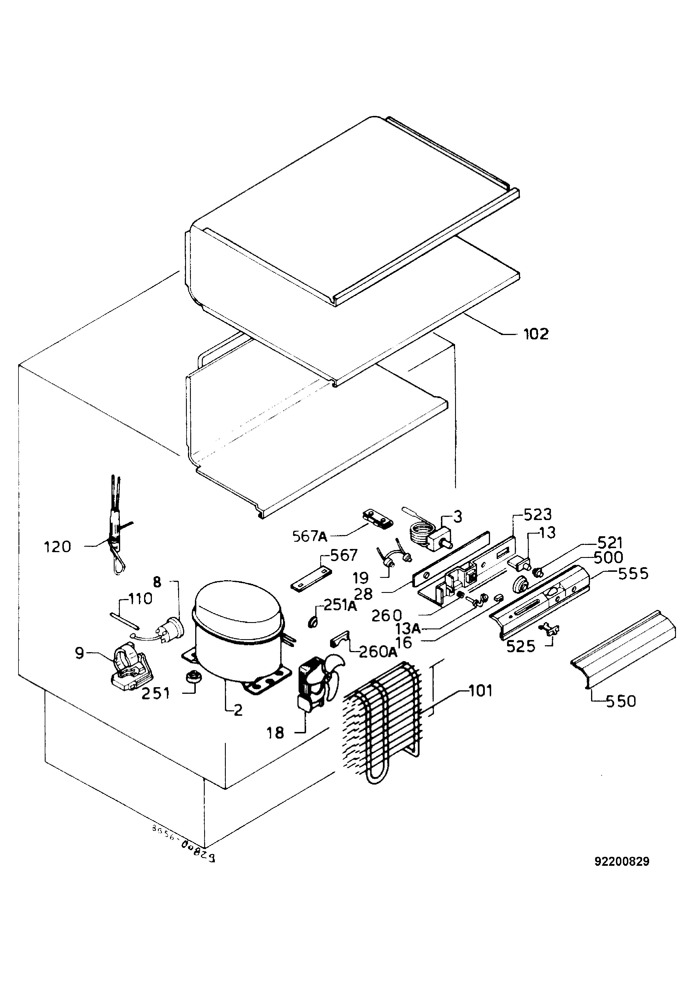 Freezer cooling system