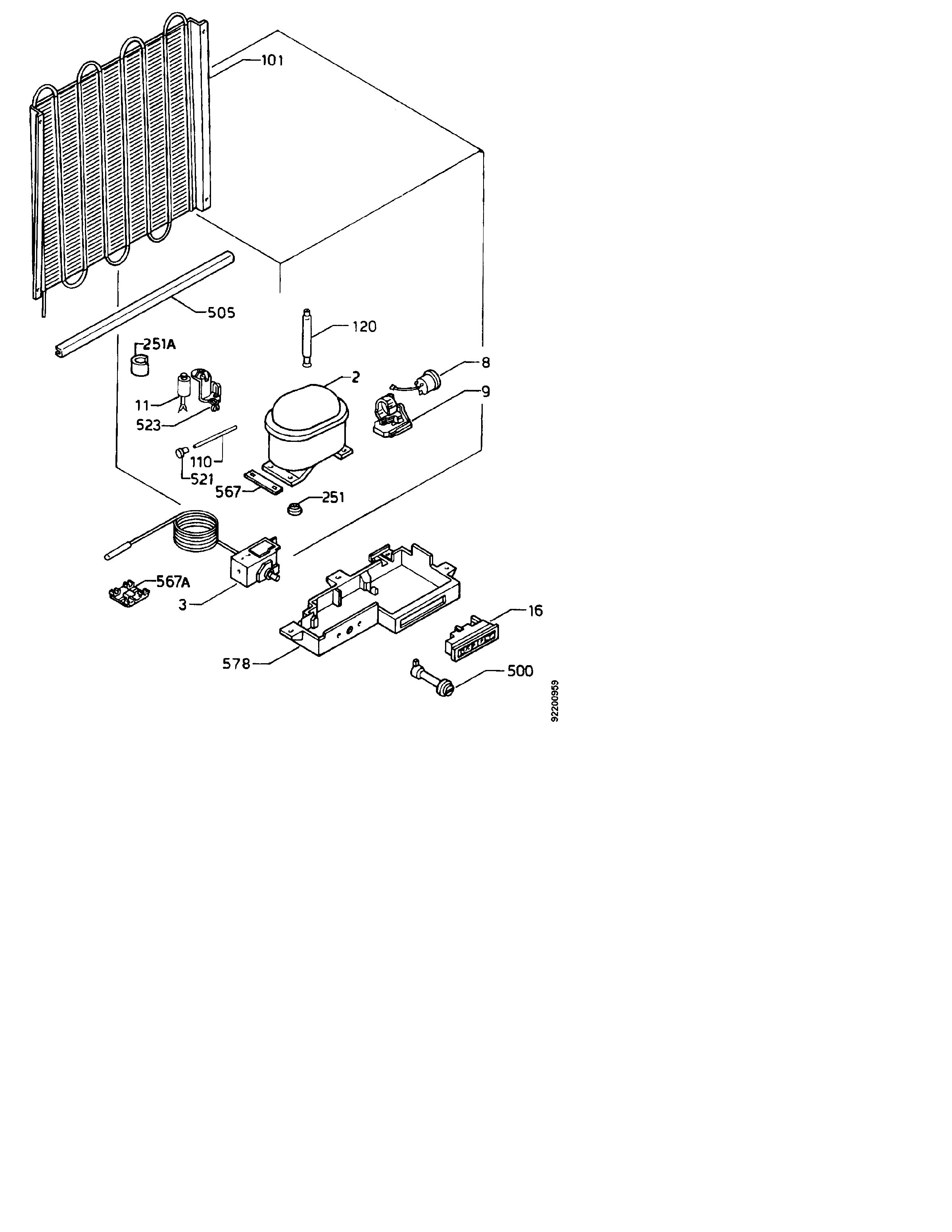 Freezer cooling system