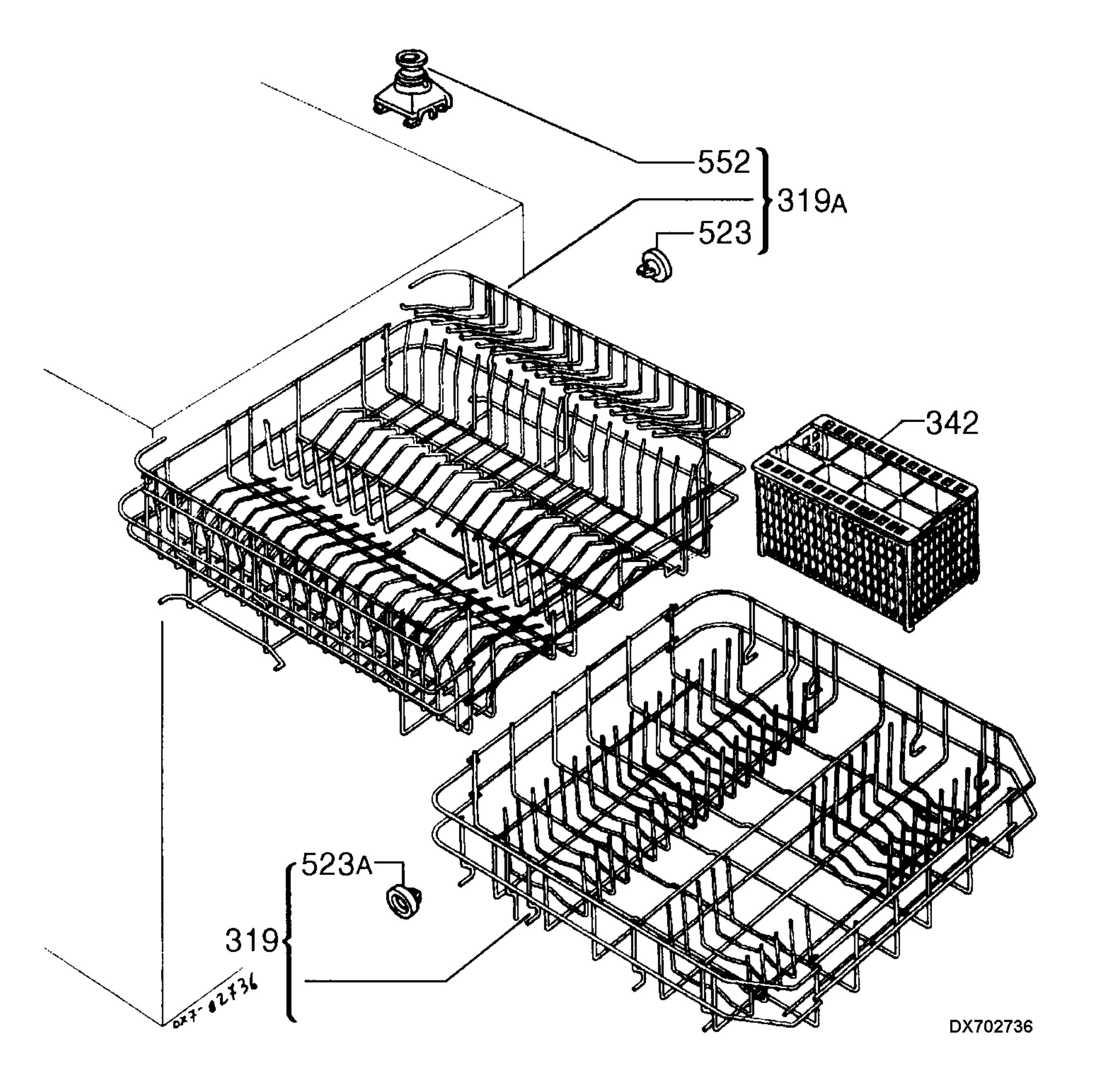 Baskets, tubes 061
