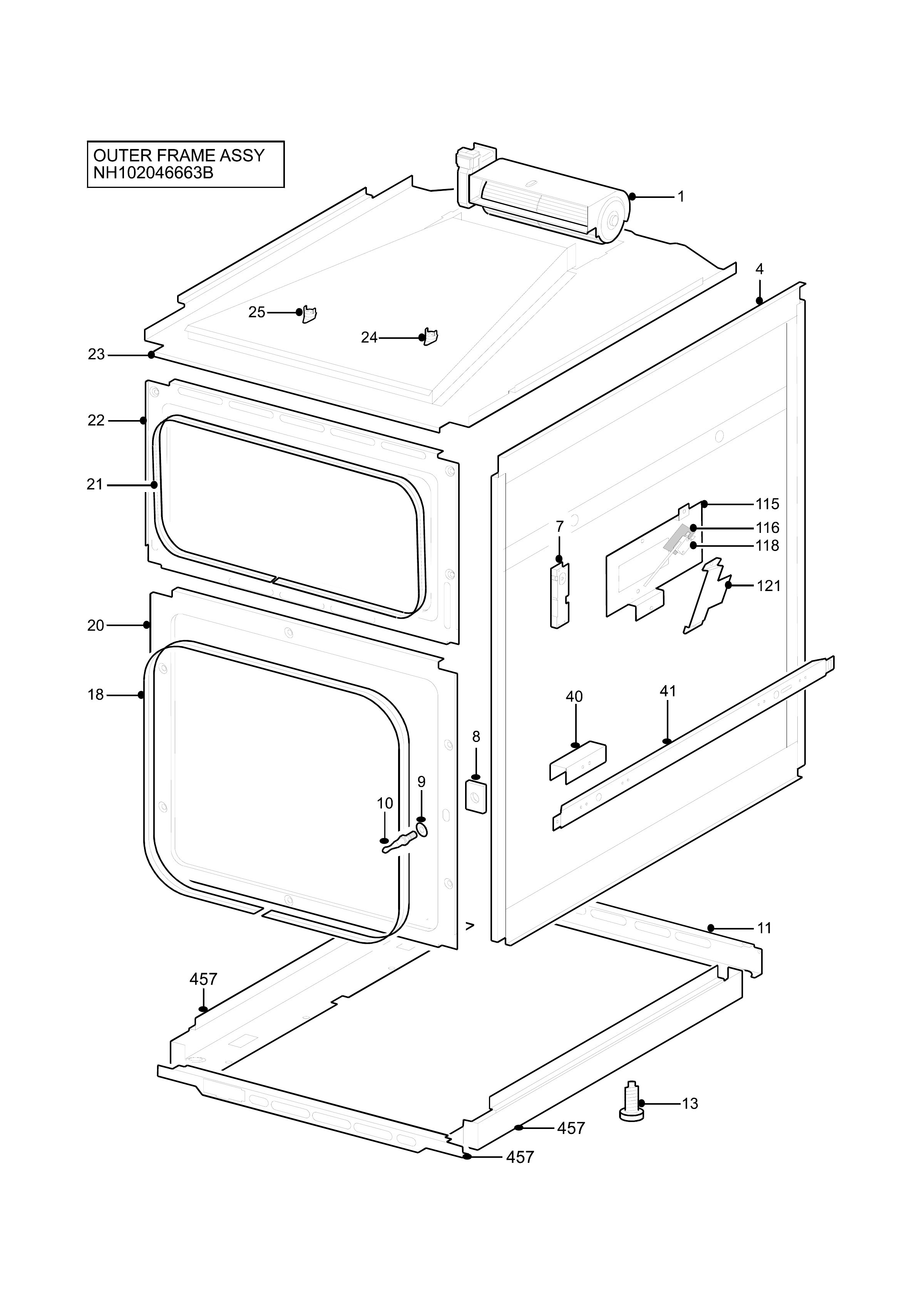 H10 Outer Frame