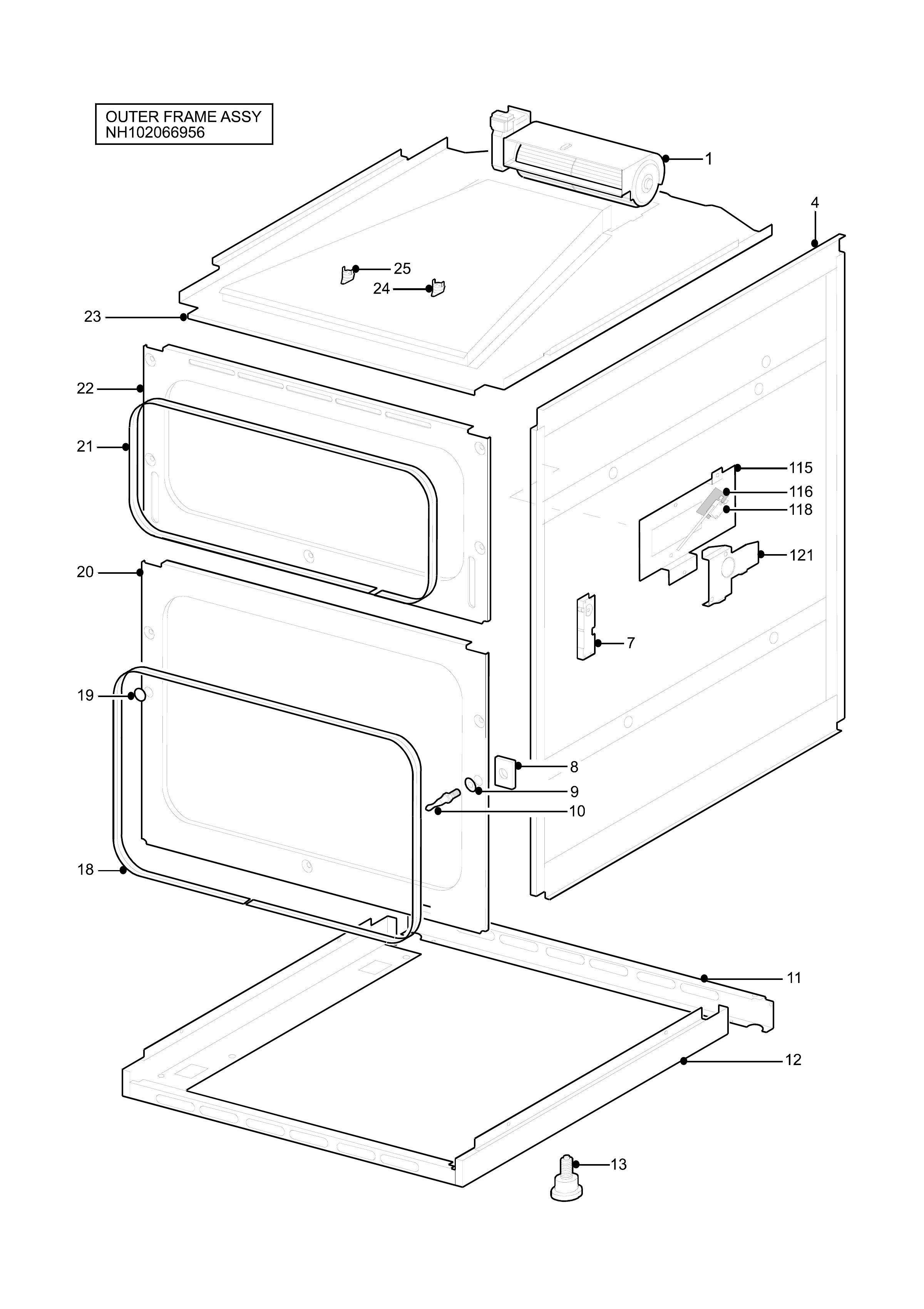 H10 Outer Frame