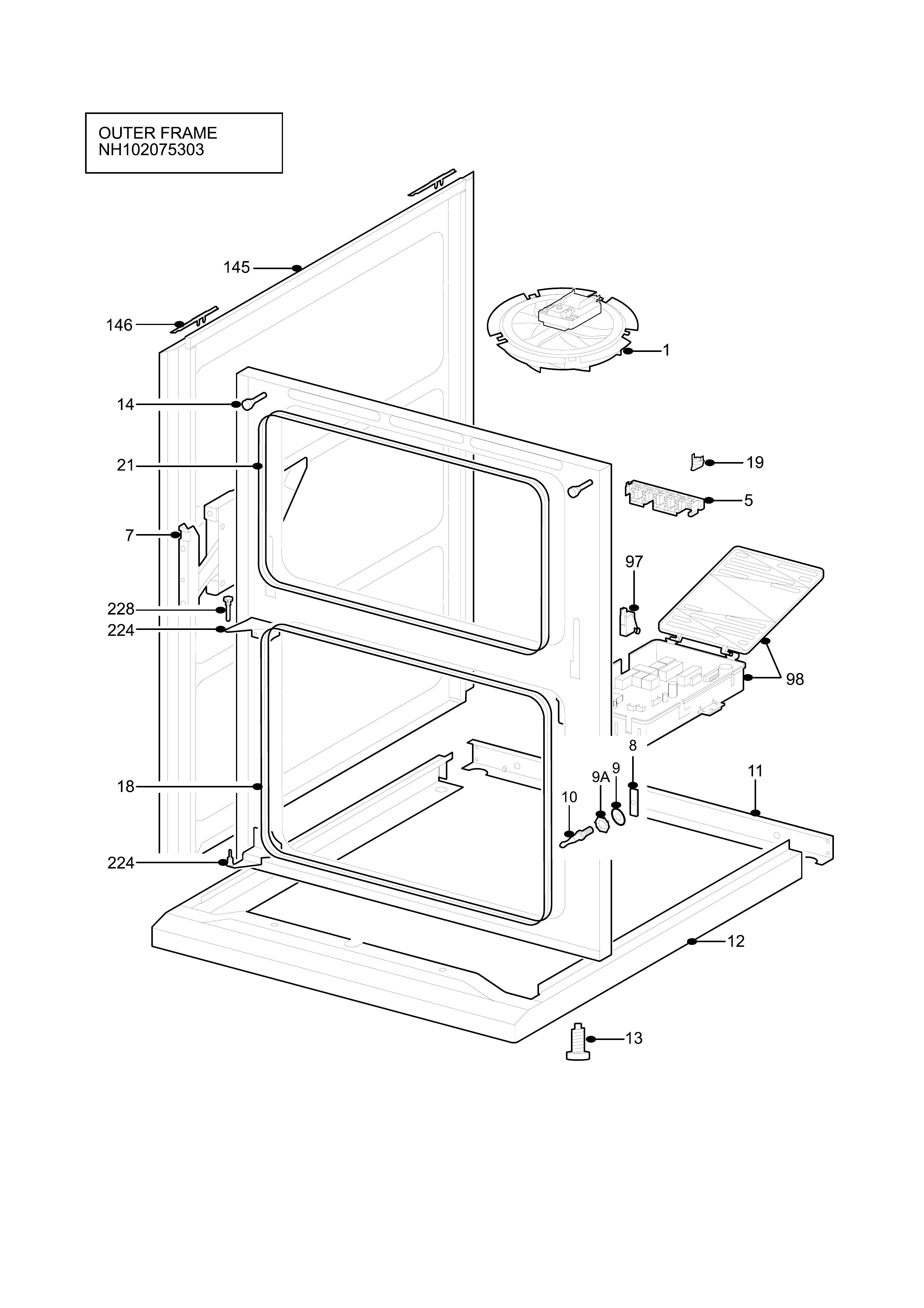 H10 Outer Frame