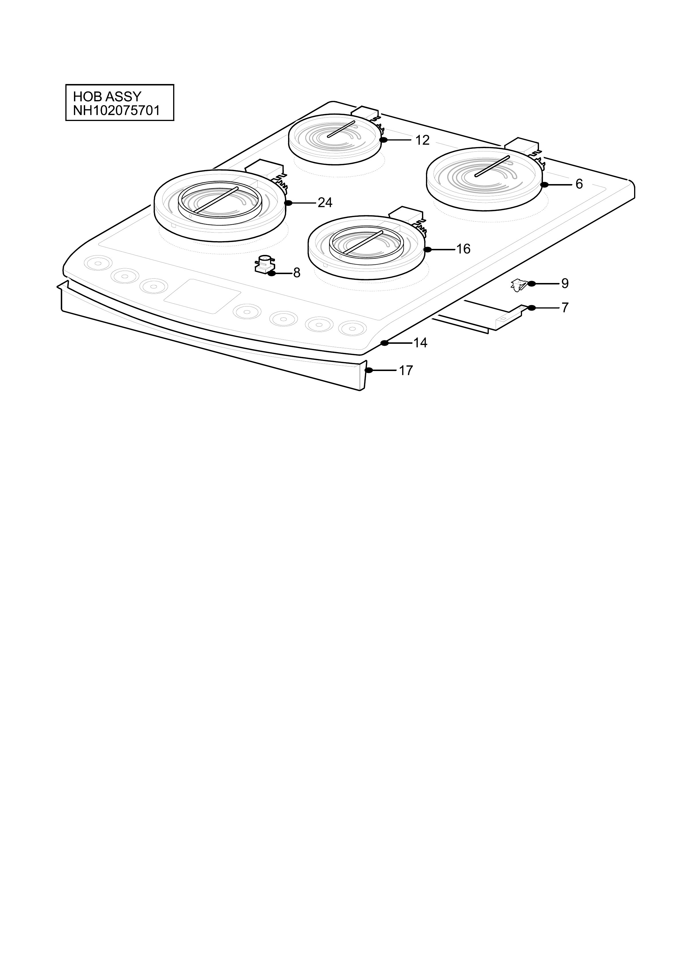H10 Hob