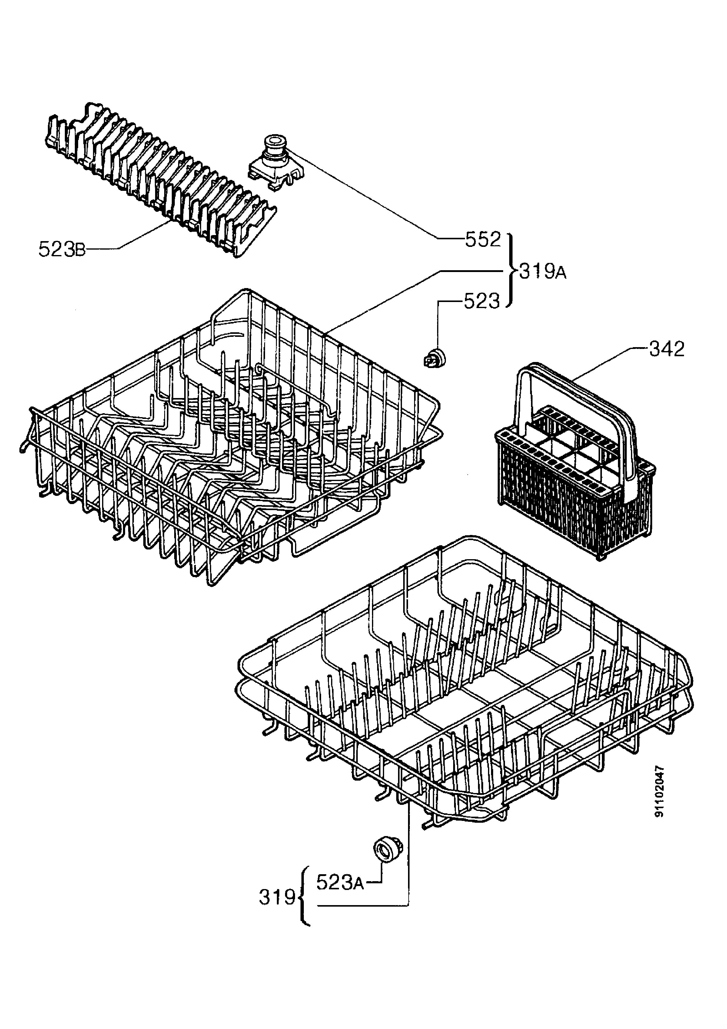 Baskets, tubes 061