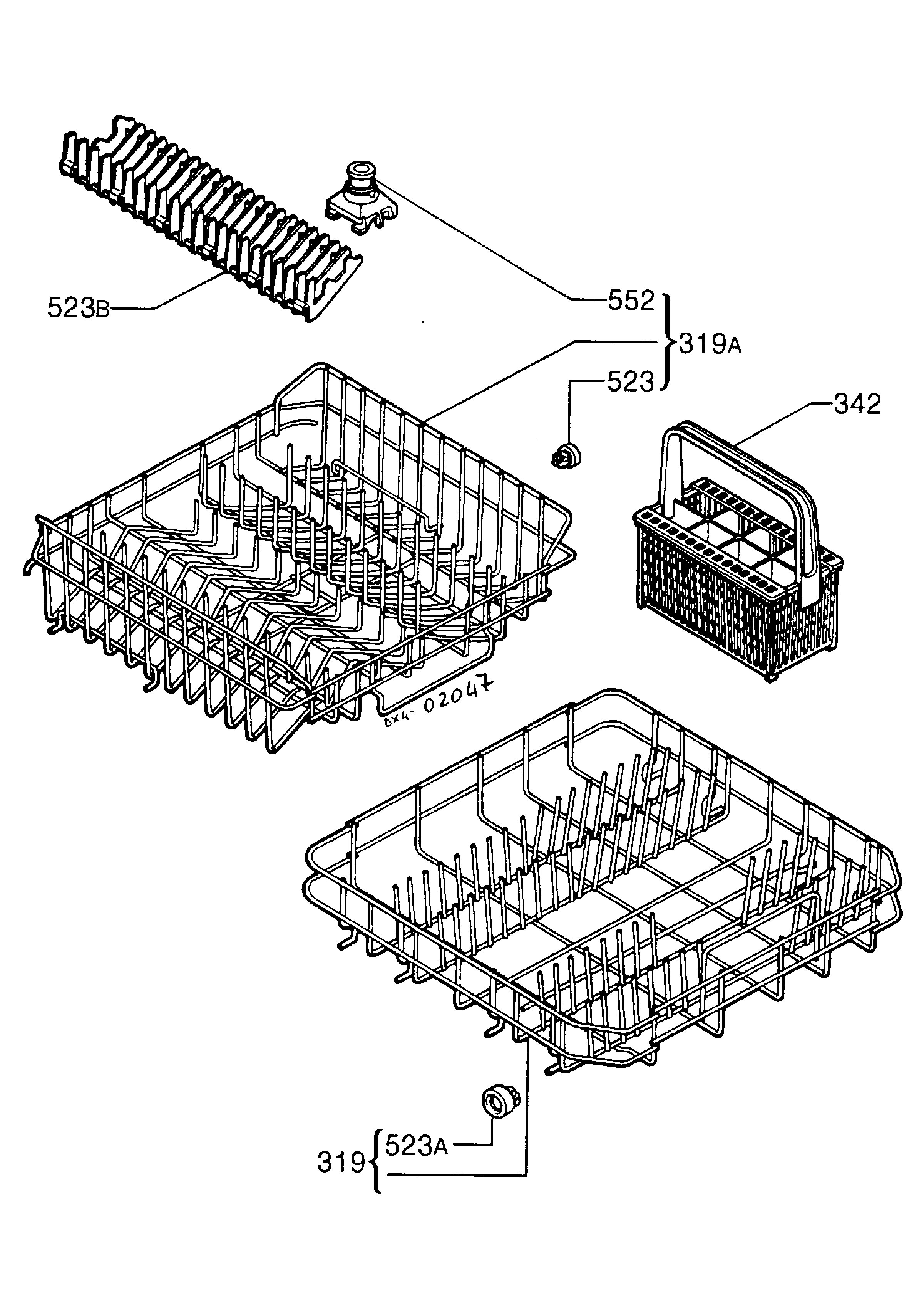Baskets, tubes 061