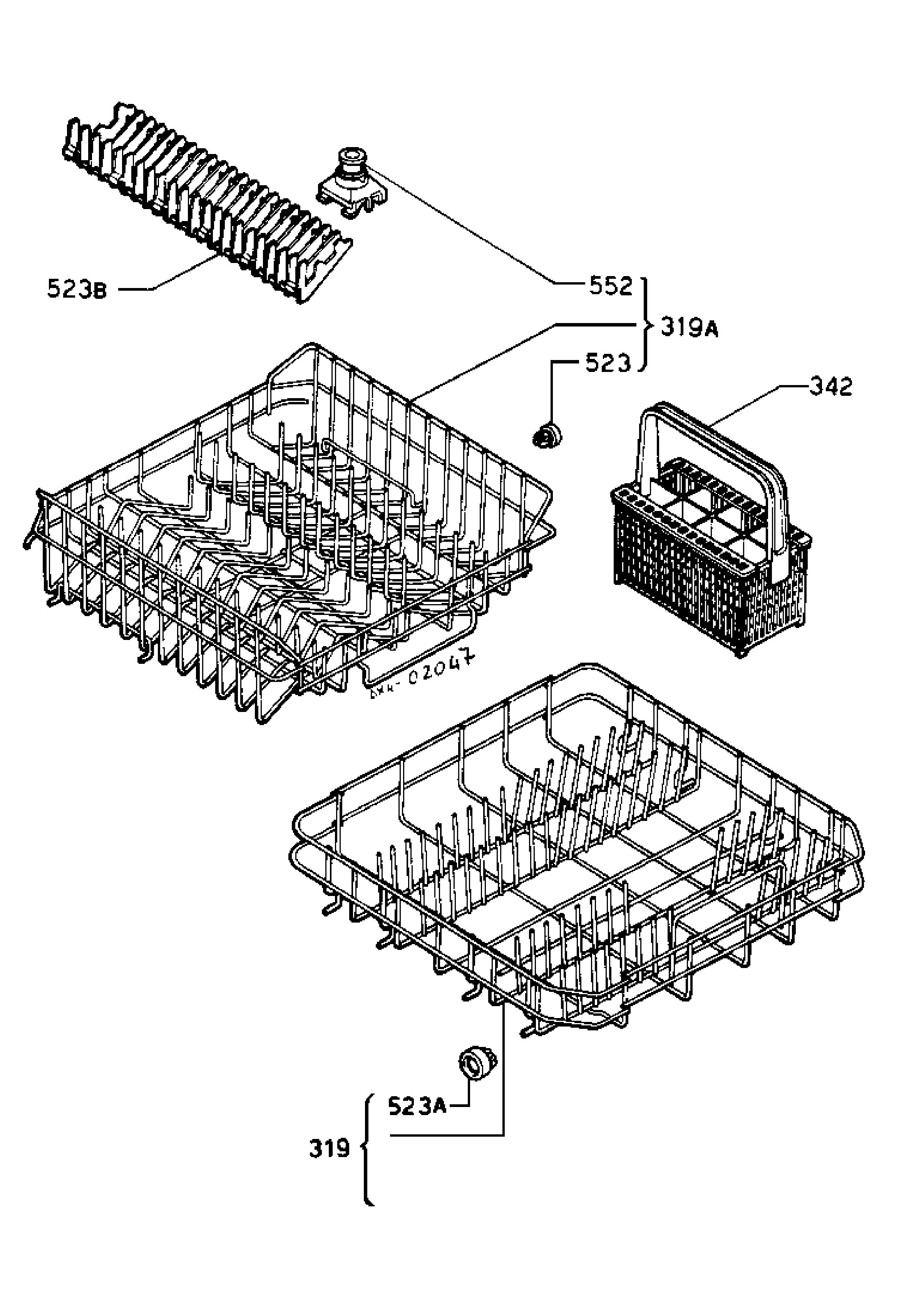 Baskets, tubes 061