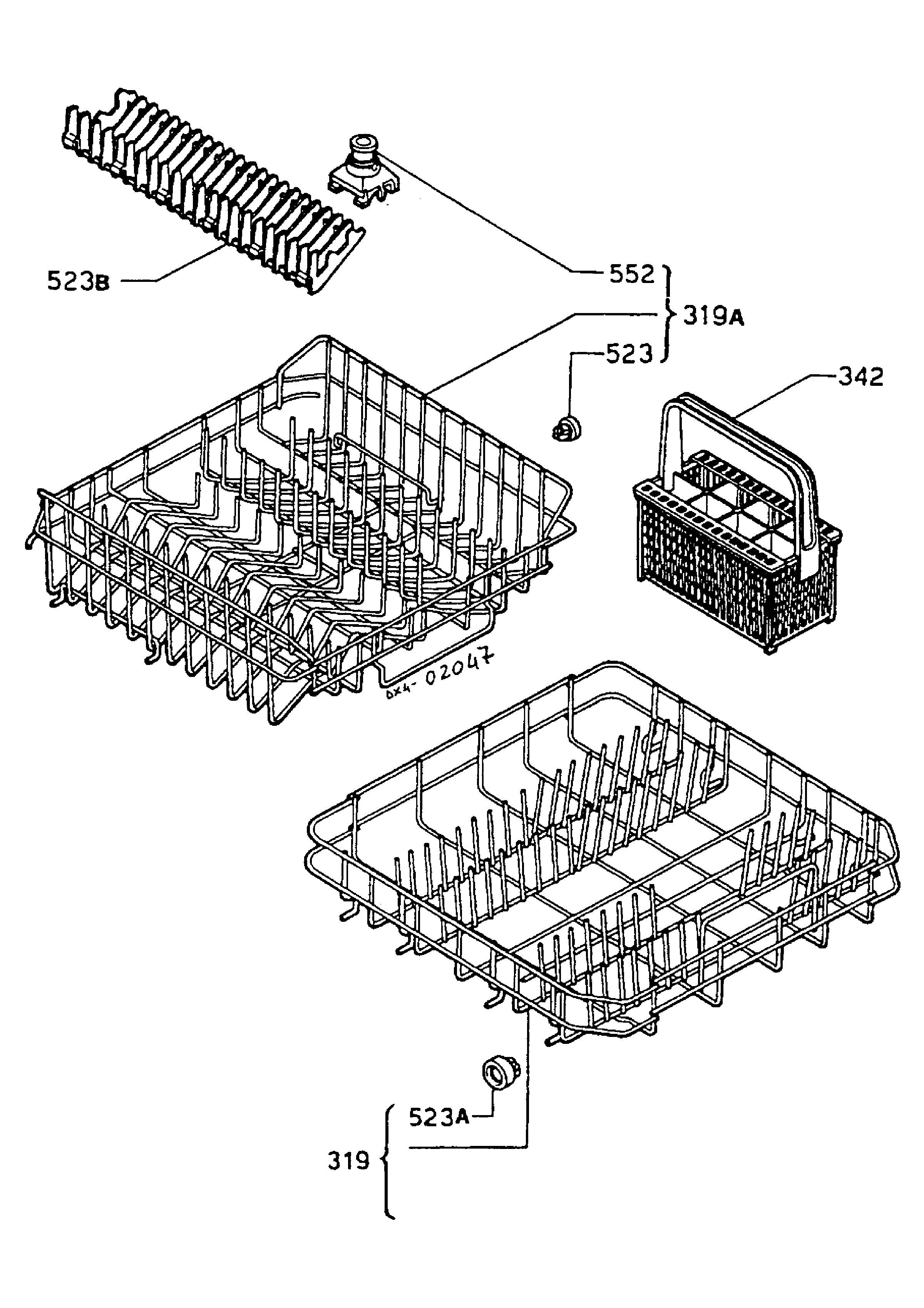 Baskets, tubes 061