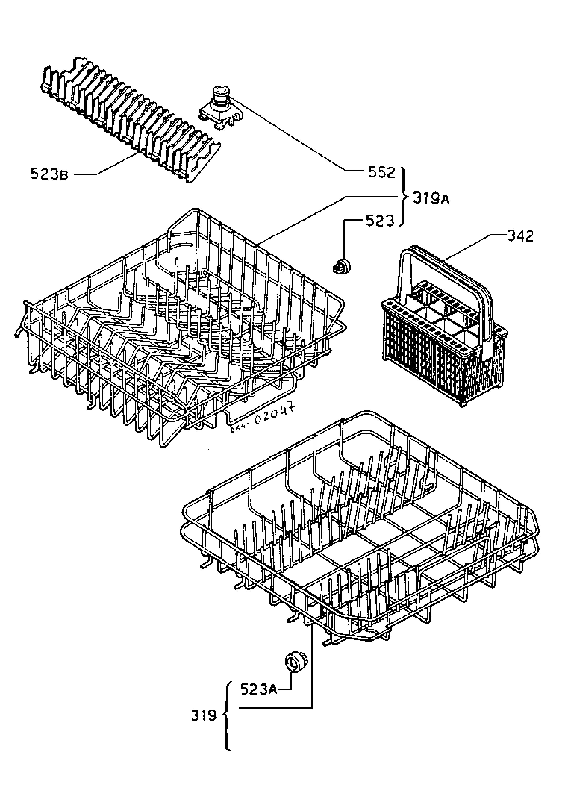 Baskets, tubes 061