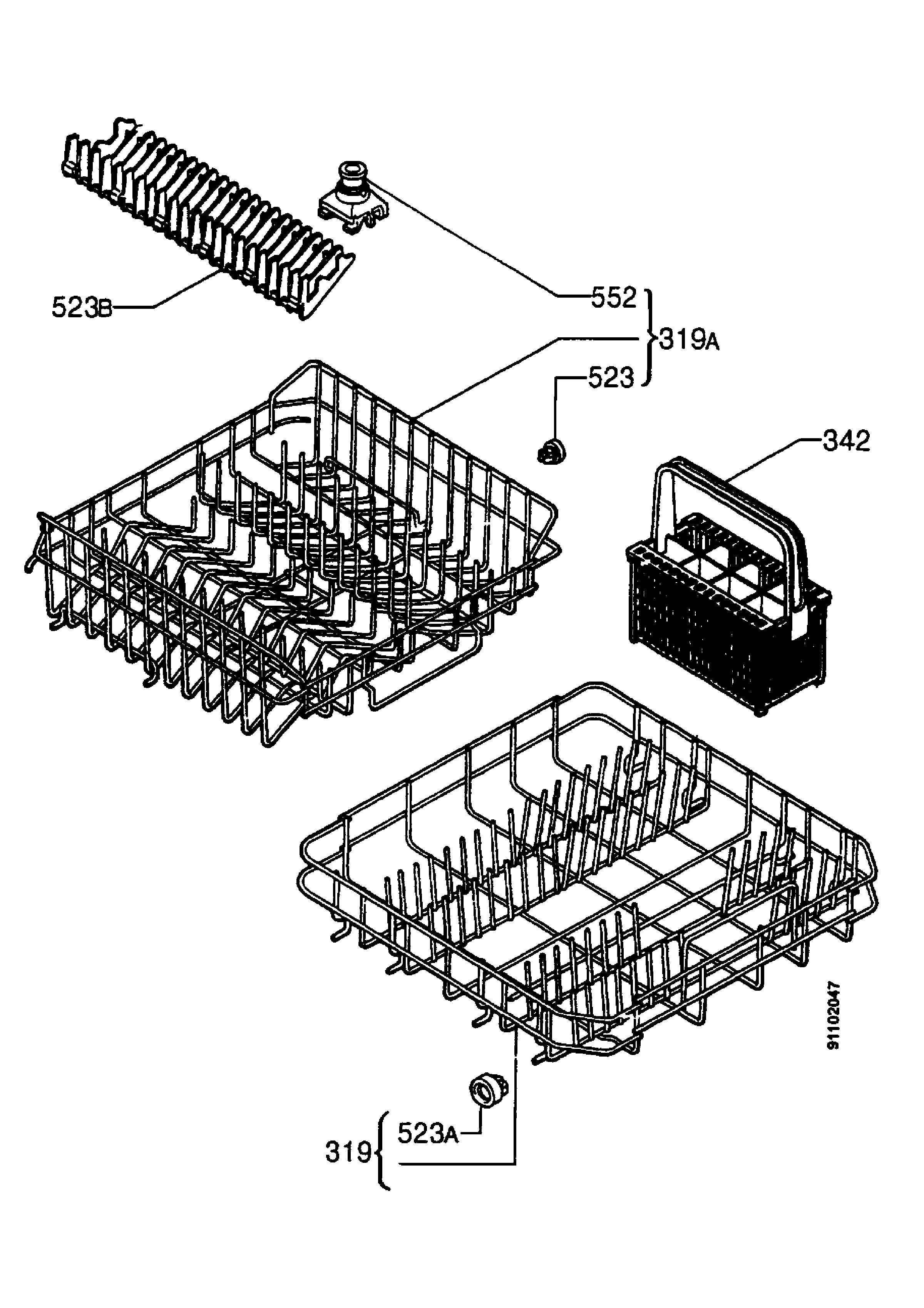 Baskets, tubes 061