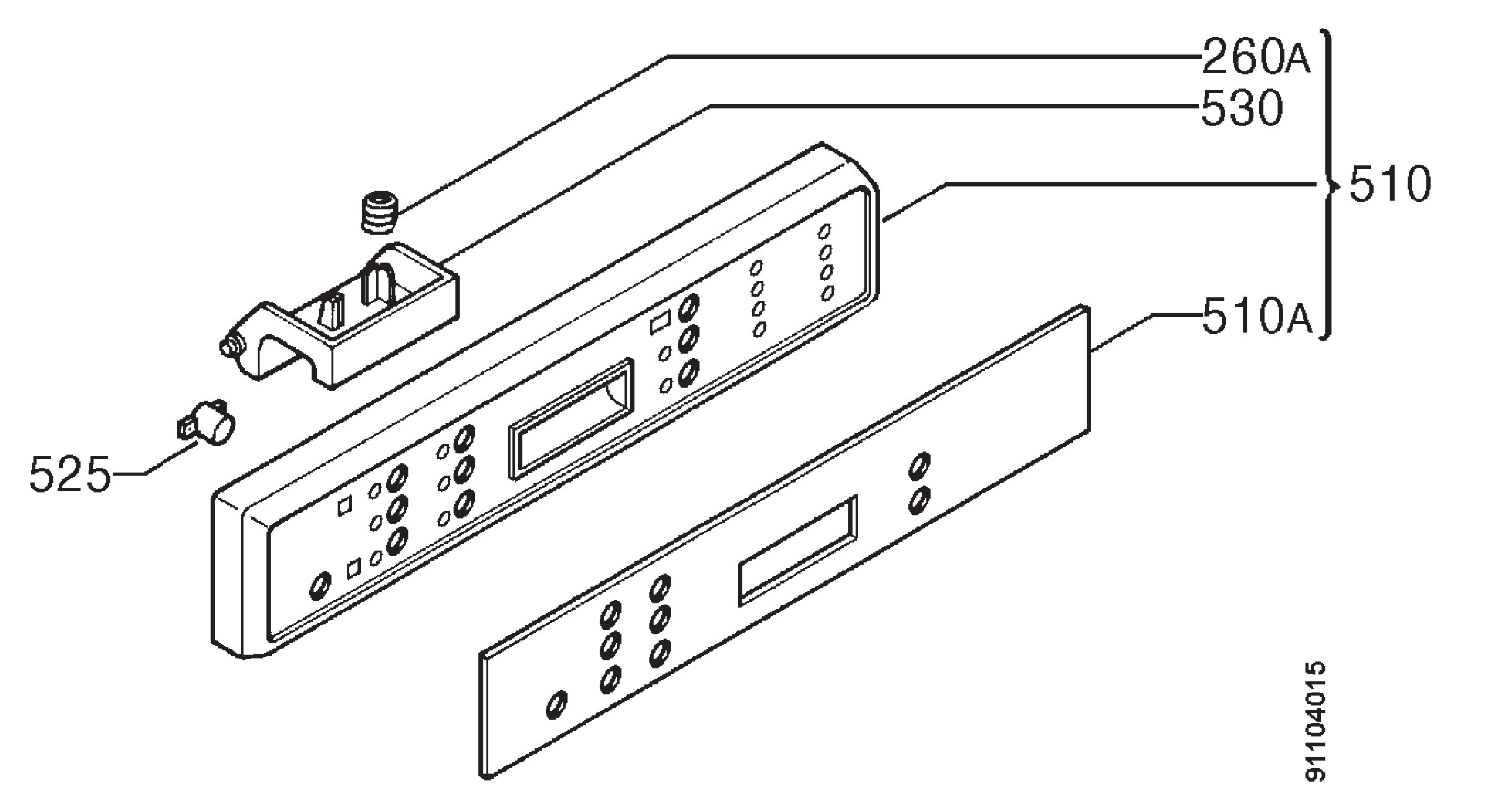 Command panel 037