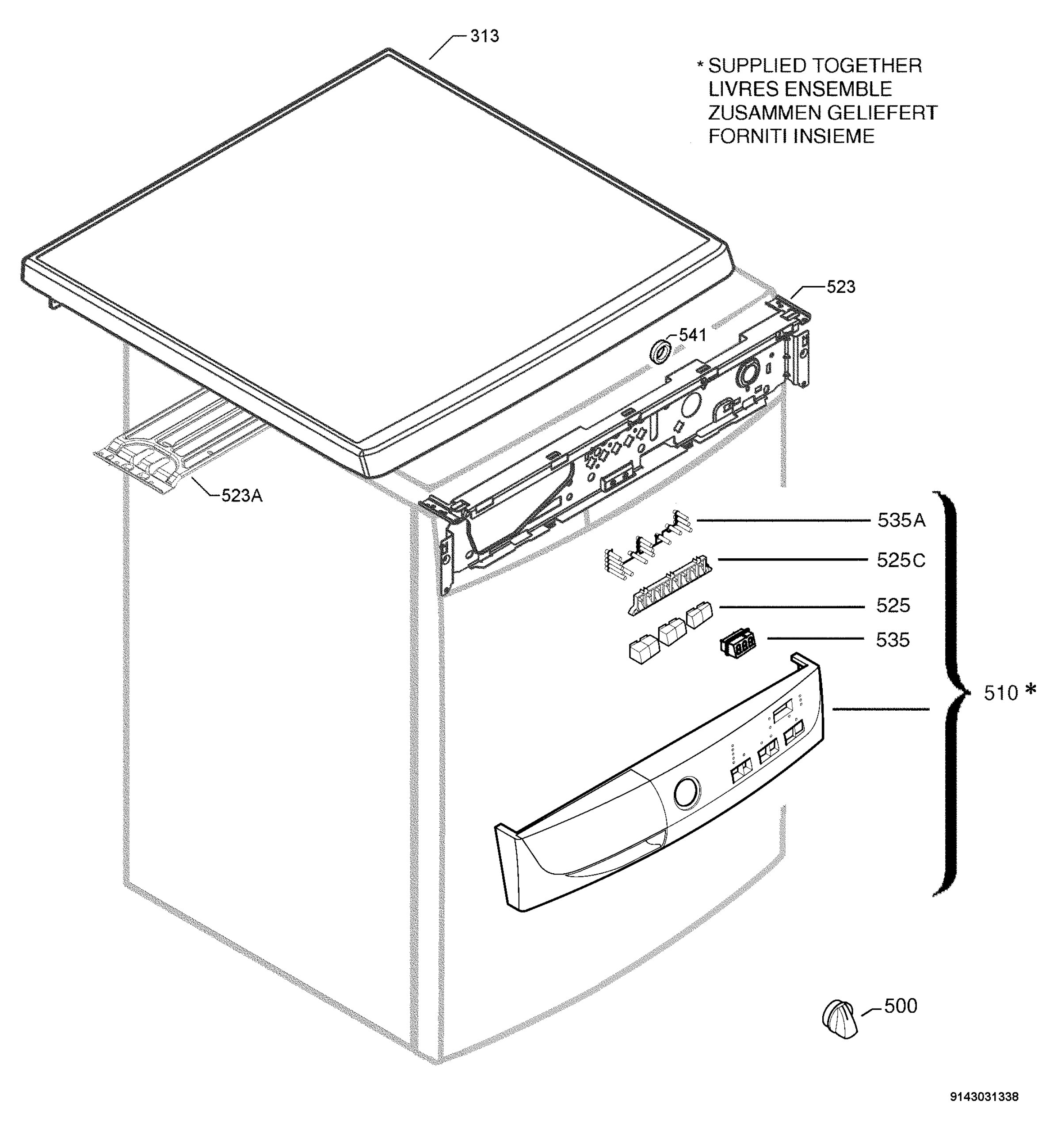 Command panel 037