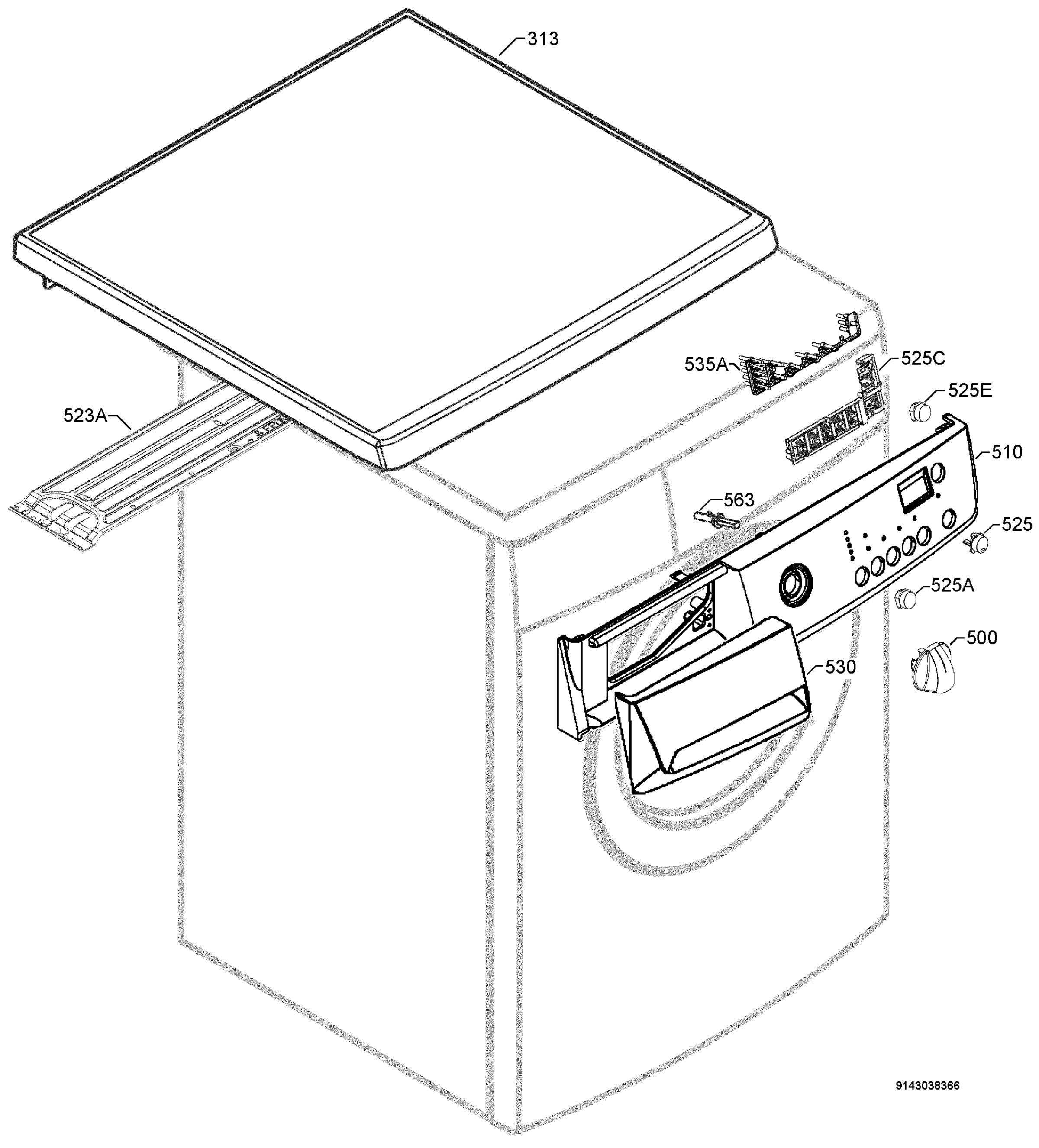 Command panel 037