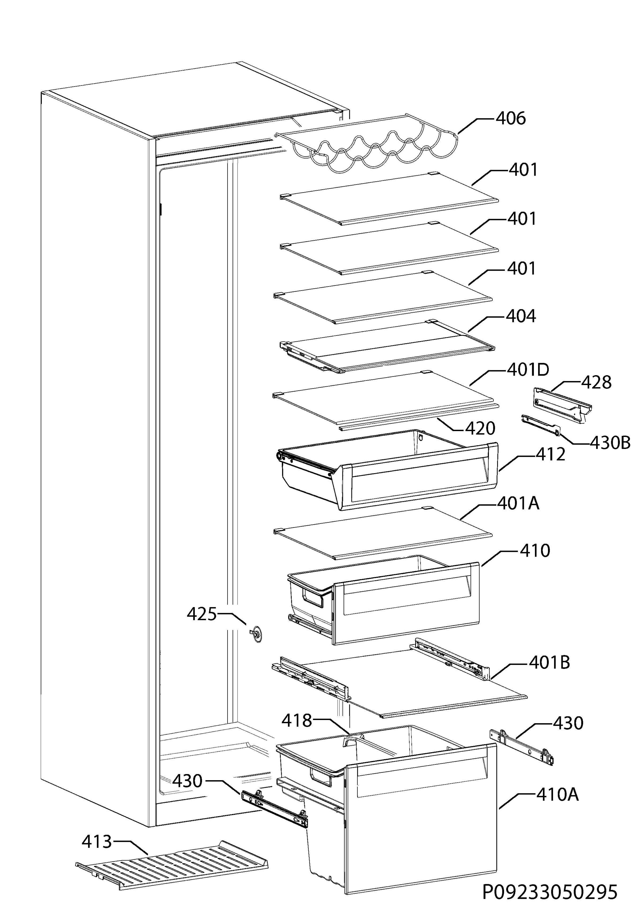 Internal parts