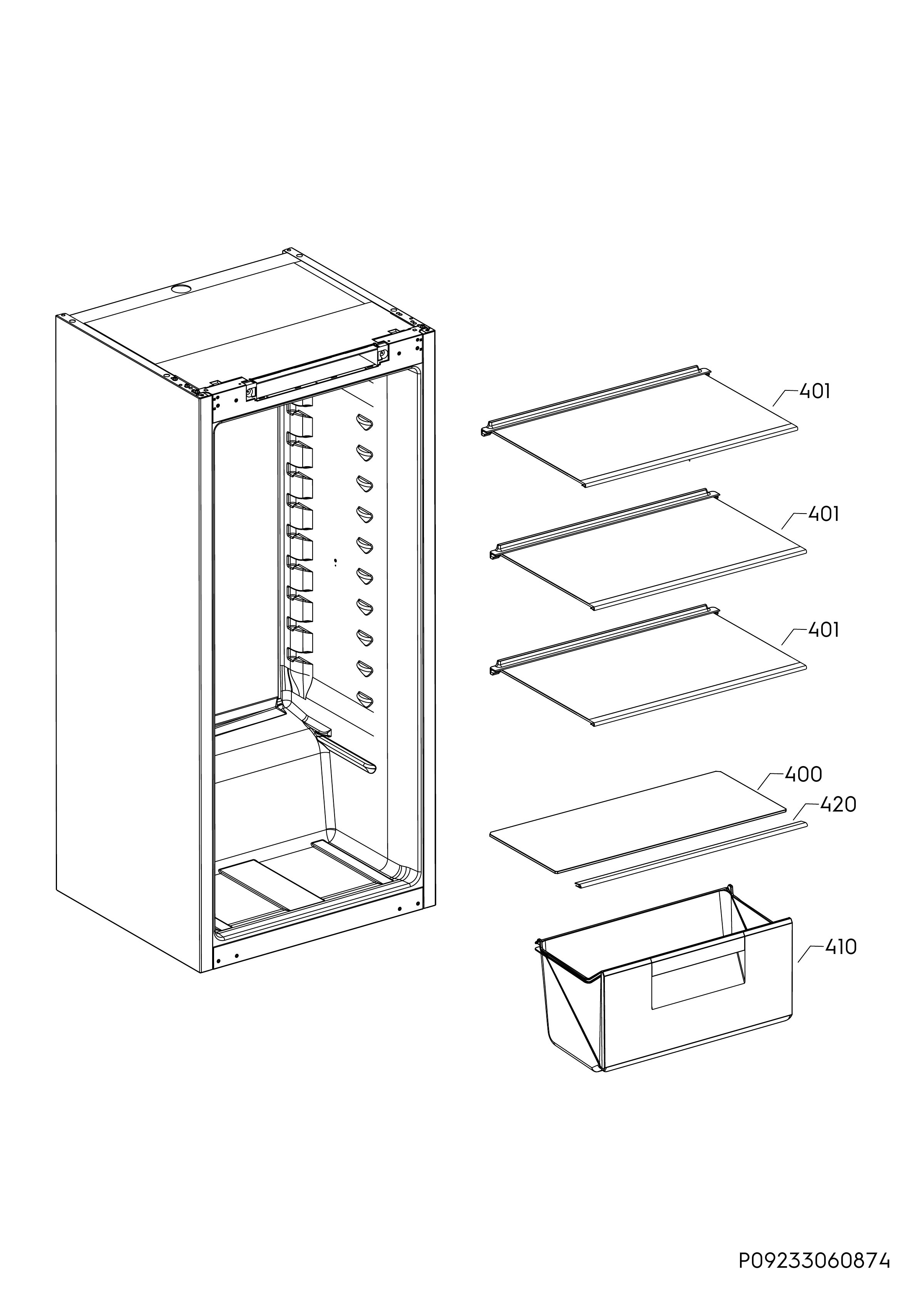 Internal parts