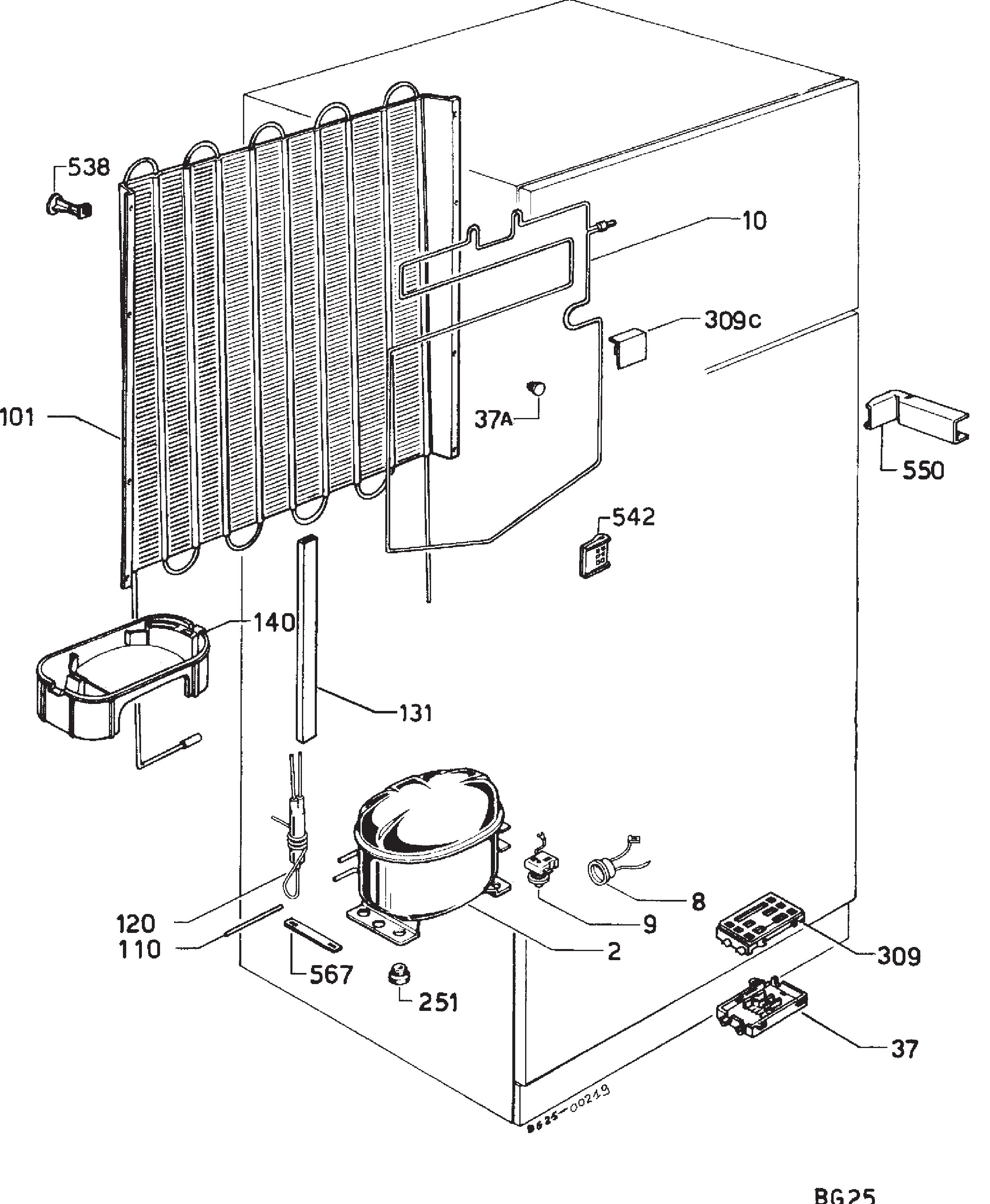 Refrigerator cooling system