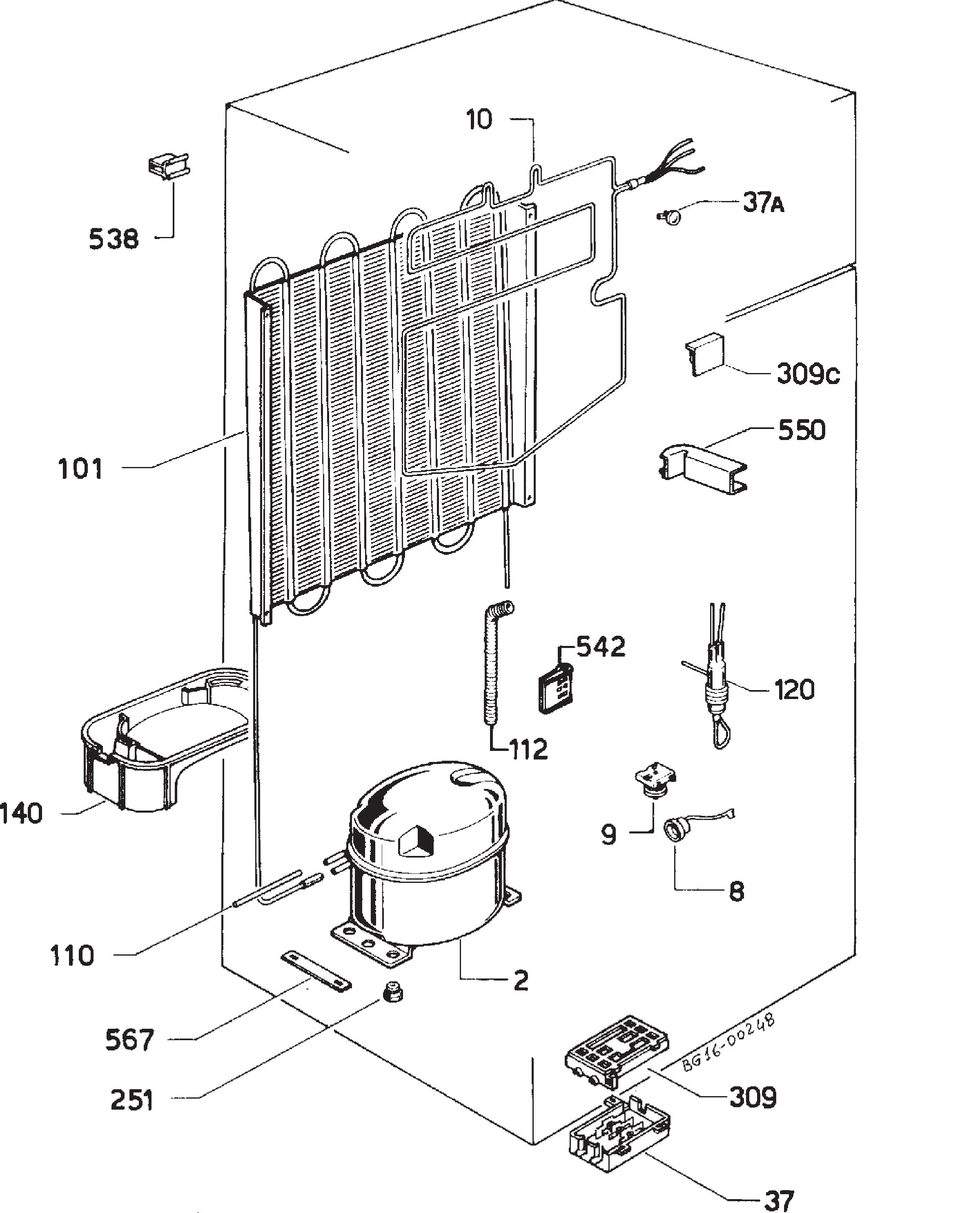 Refrigerator cooling system