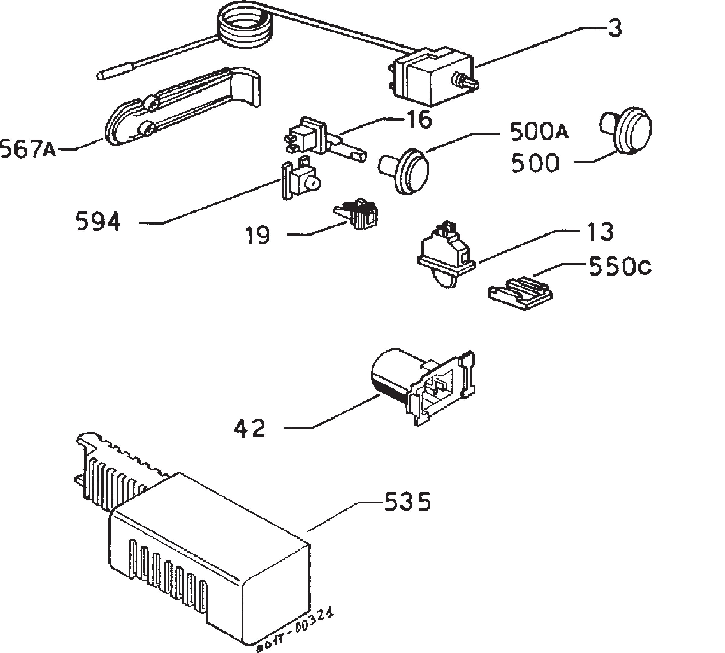 Refrigerator electrical equipment