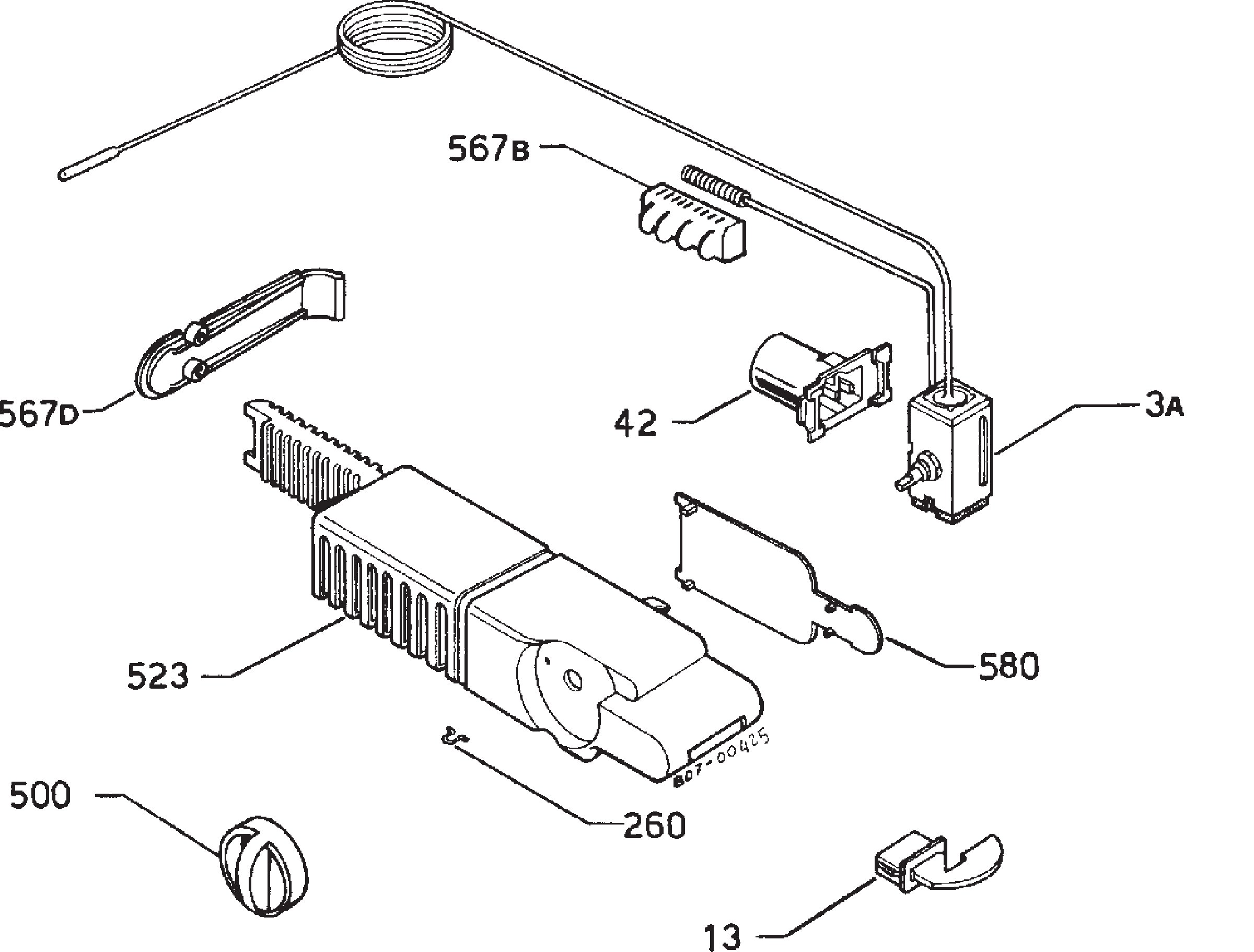 Refrigerator electrical equipment