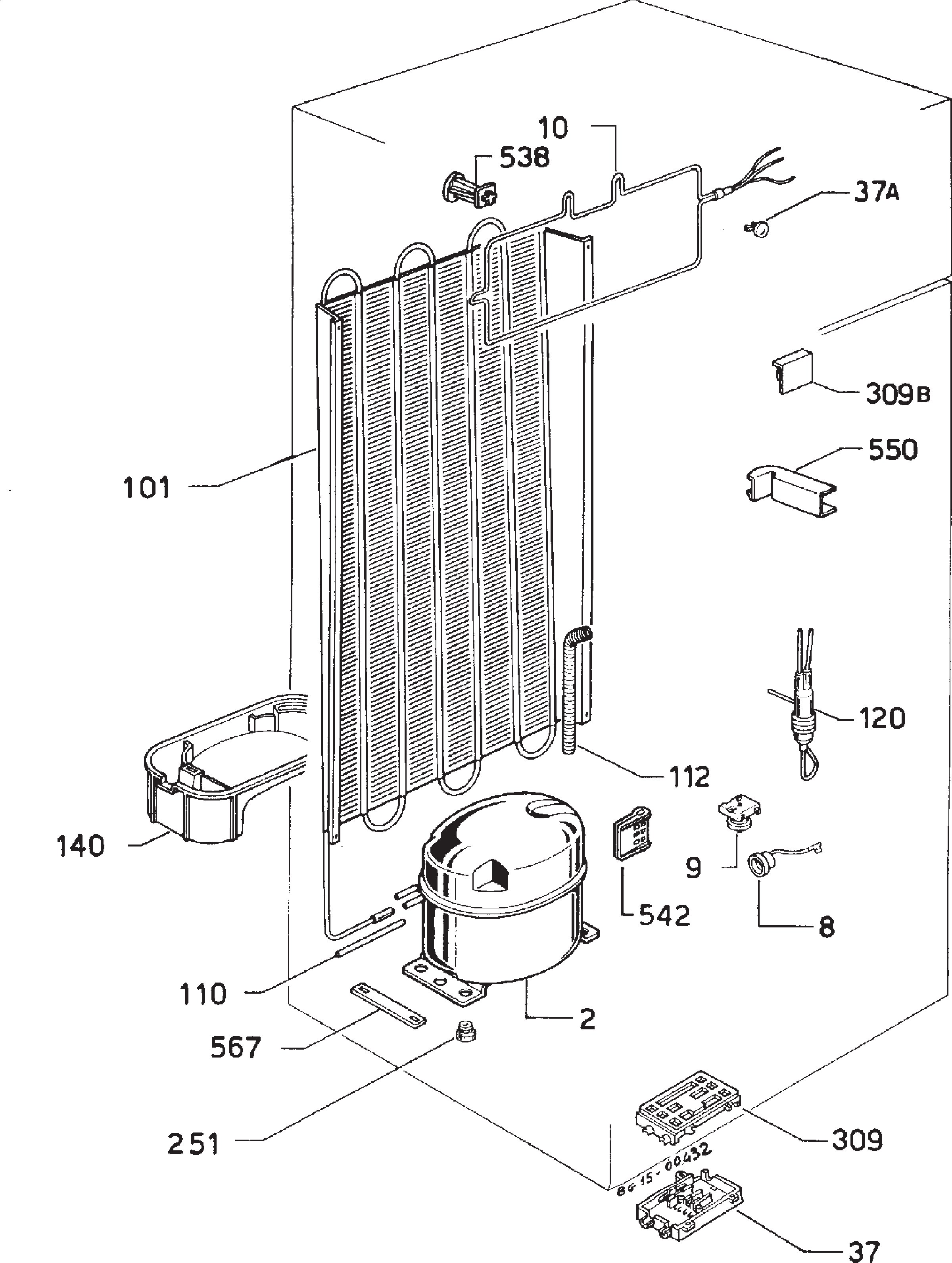 Refrigerator cooling system