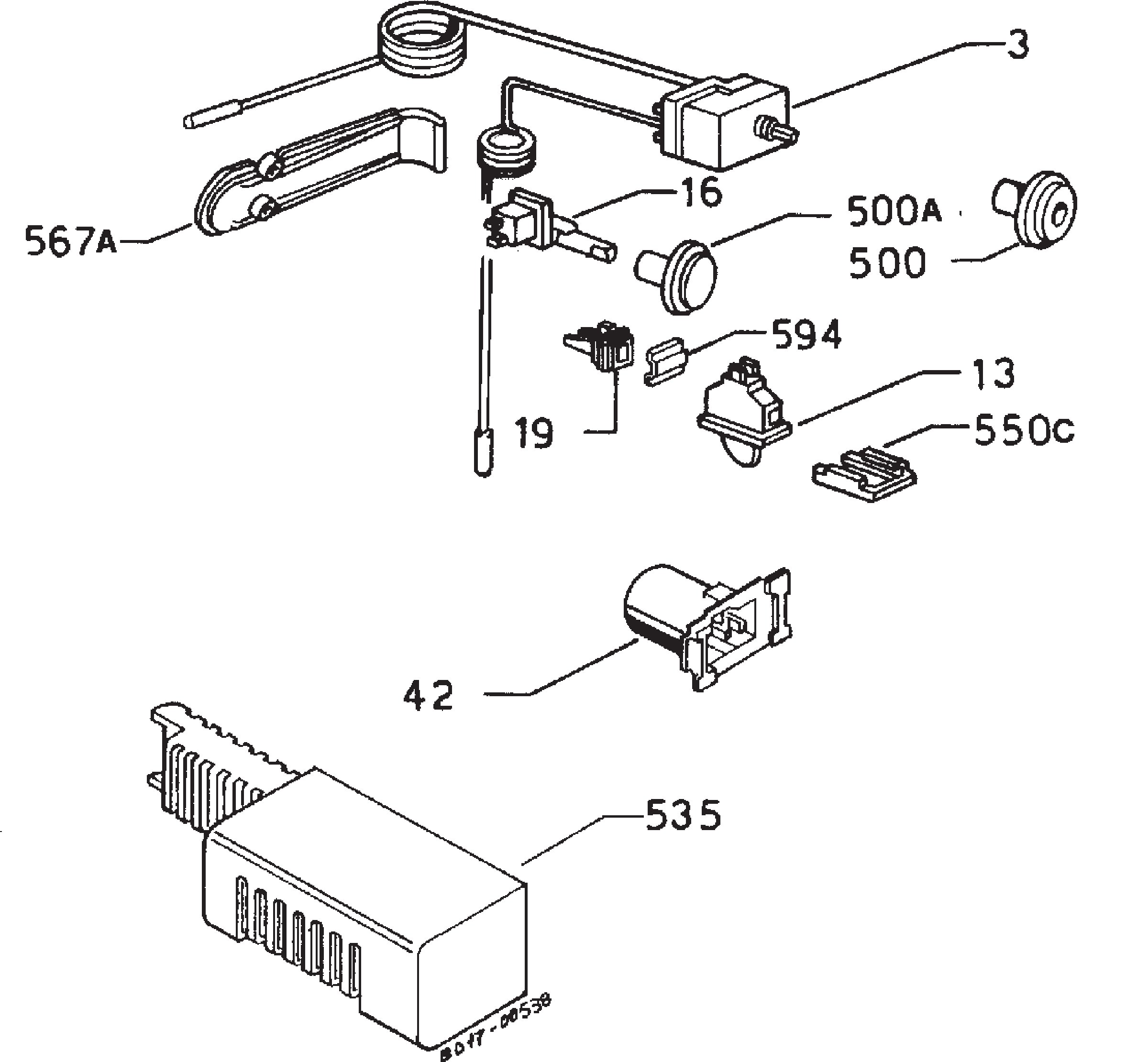 Refrigerator electrical equipment