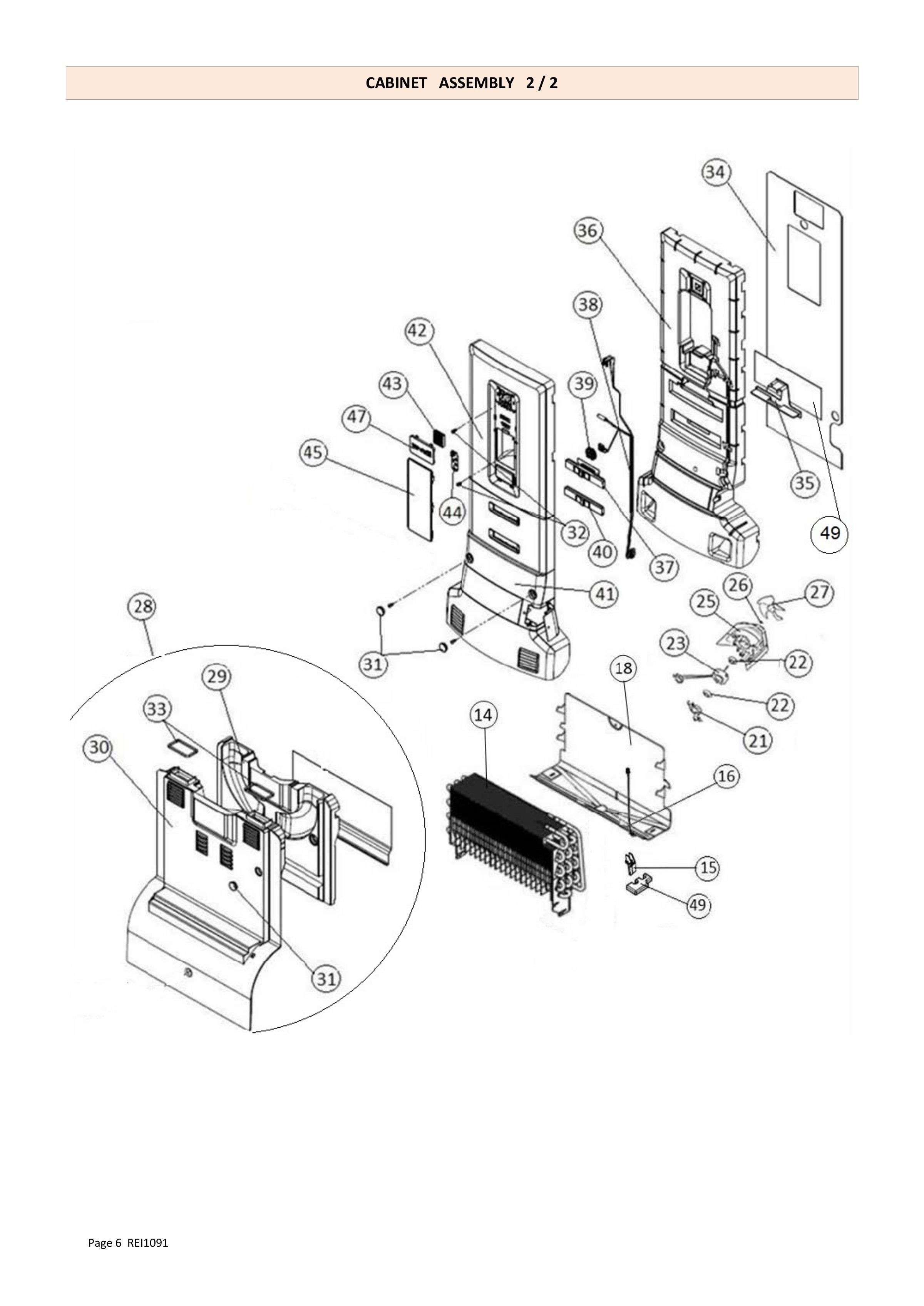 Freezer cooling system