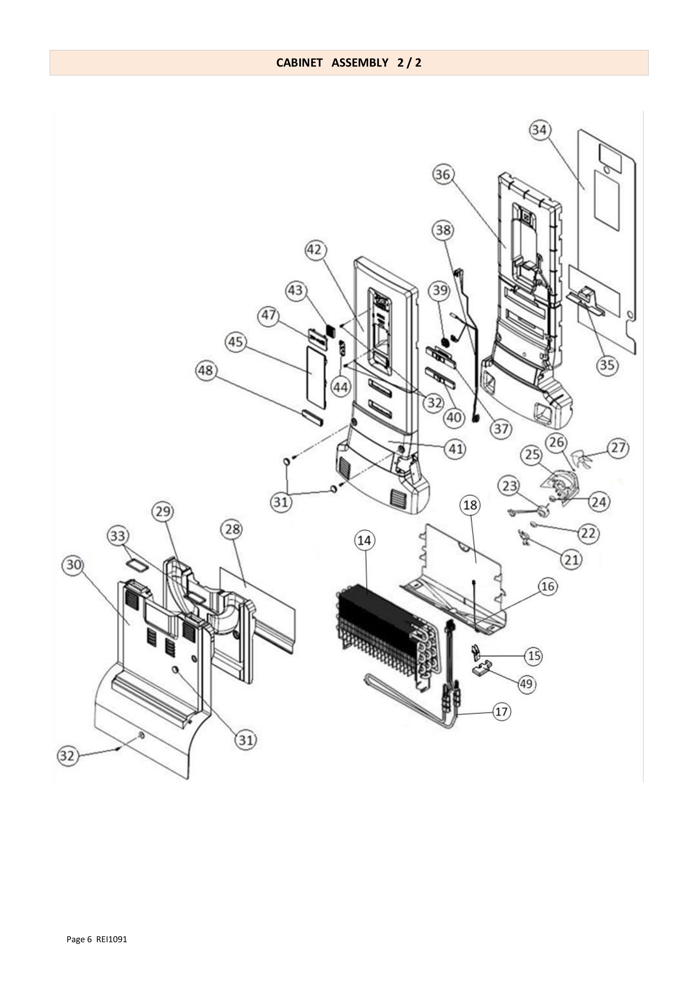 Freezer cooling system