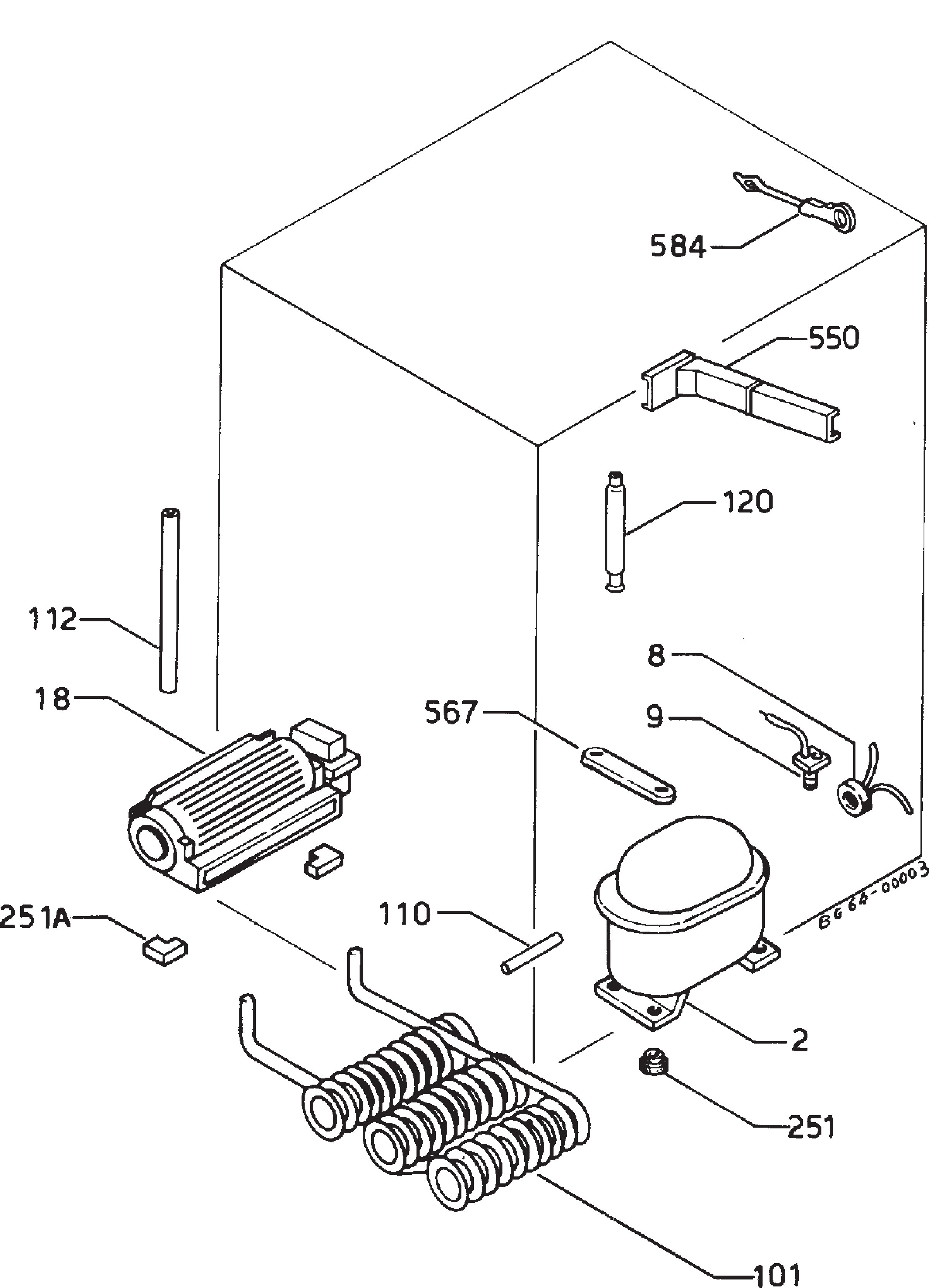 Refrigerator cooling system