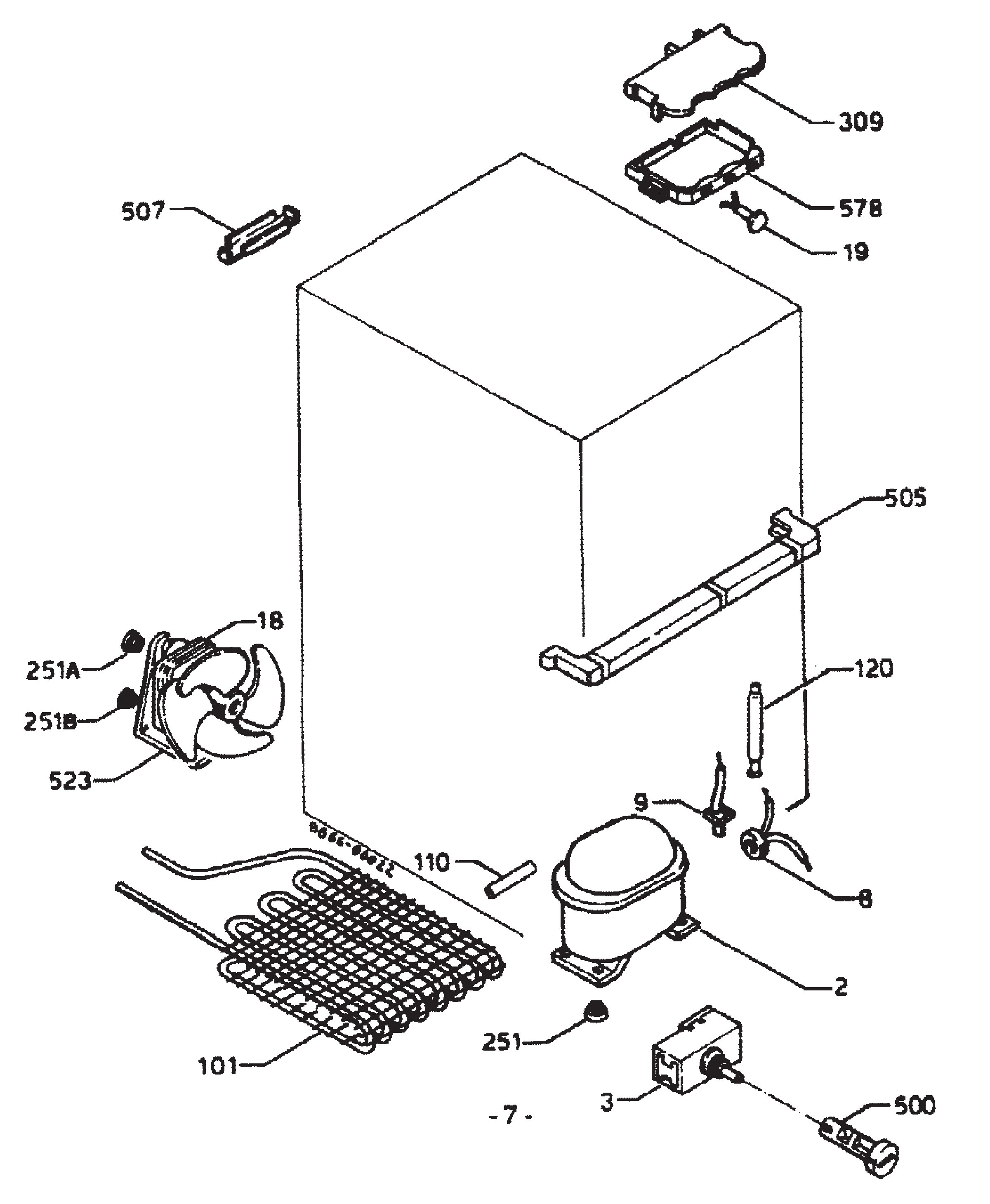 Refrigerator cooling system
