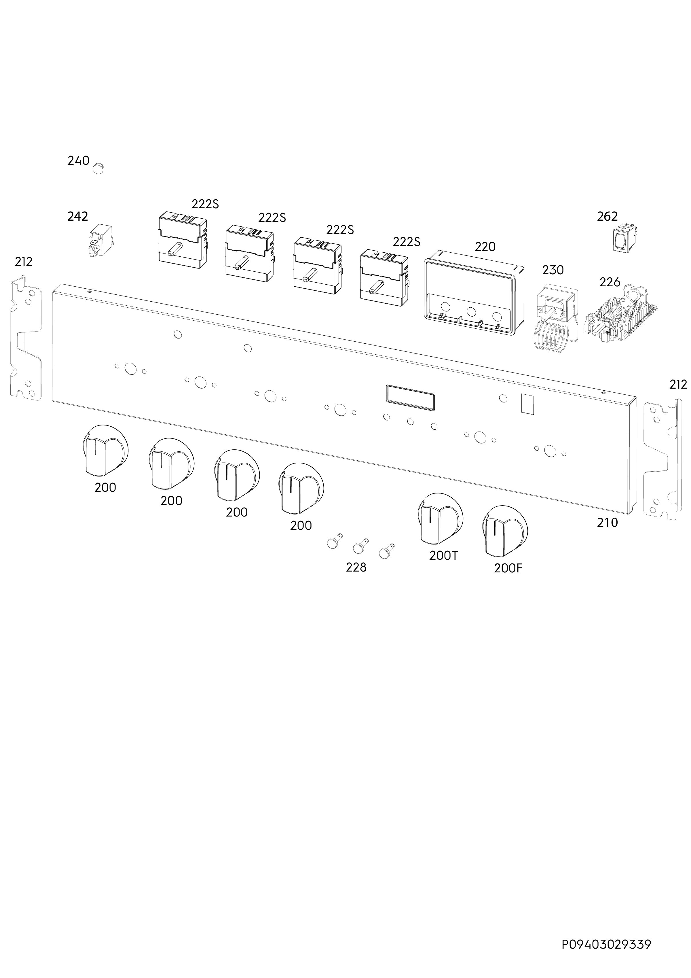 Command panel 037