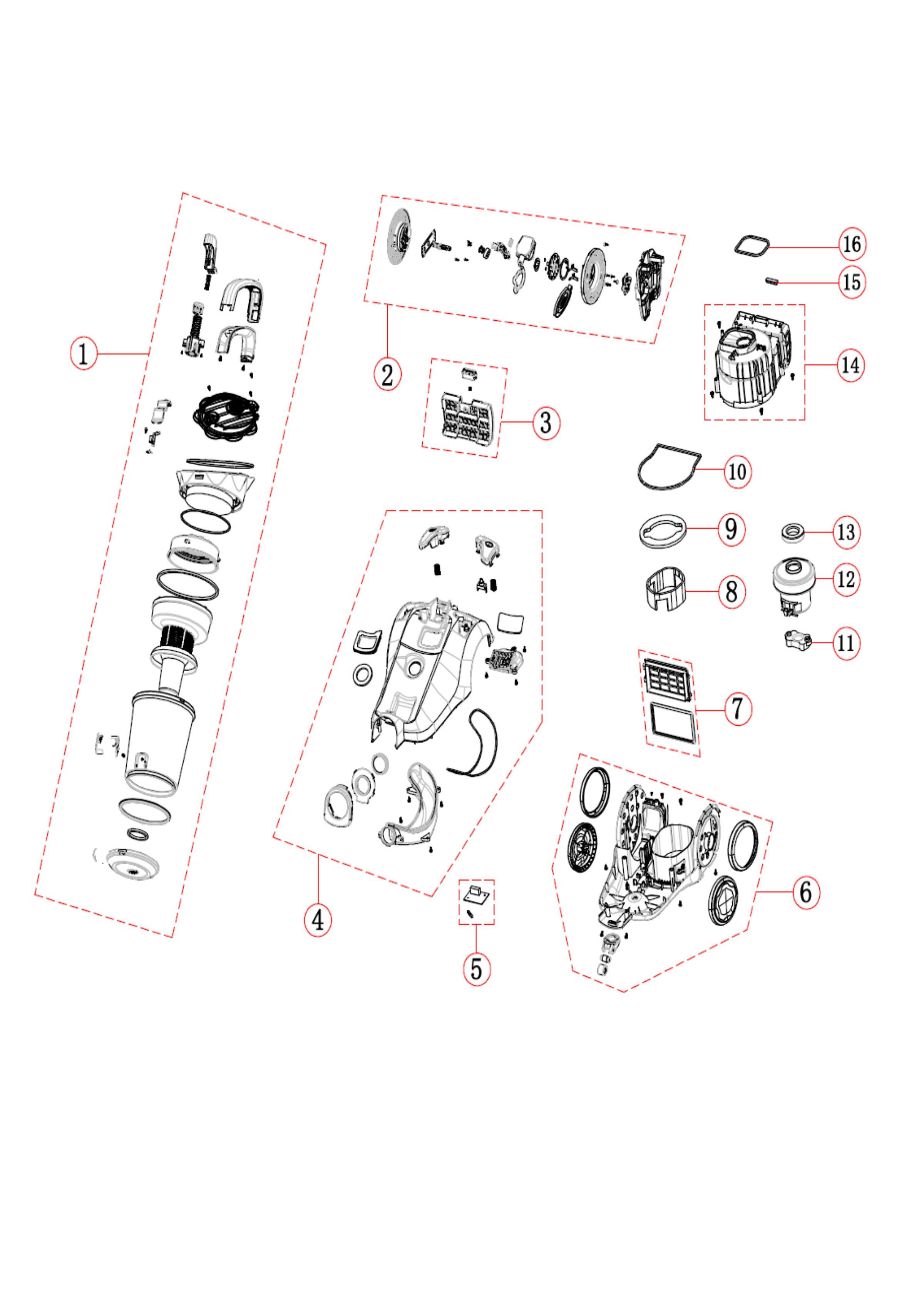 Internal parts