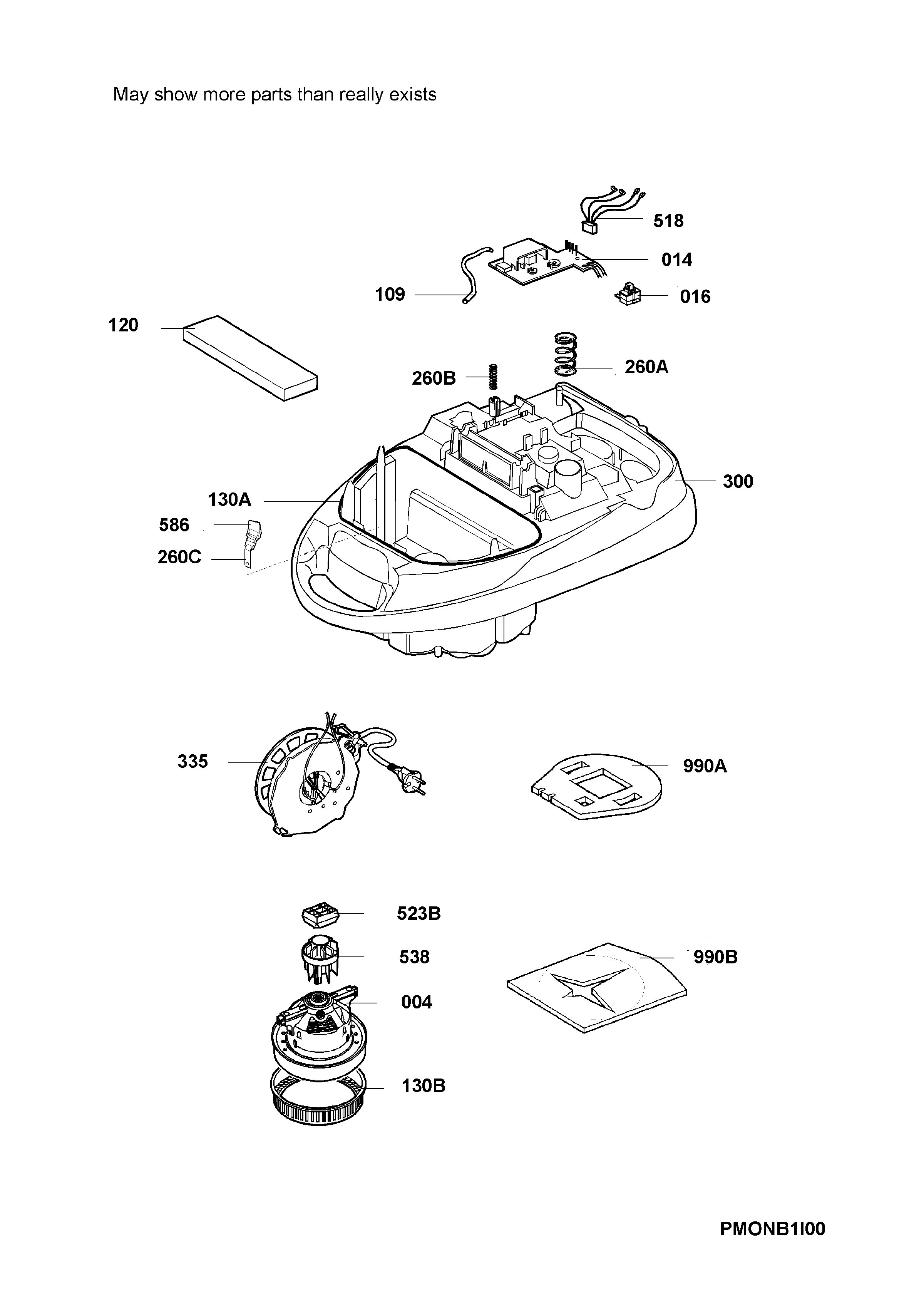 Internal parts
