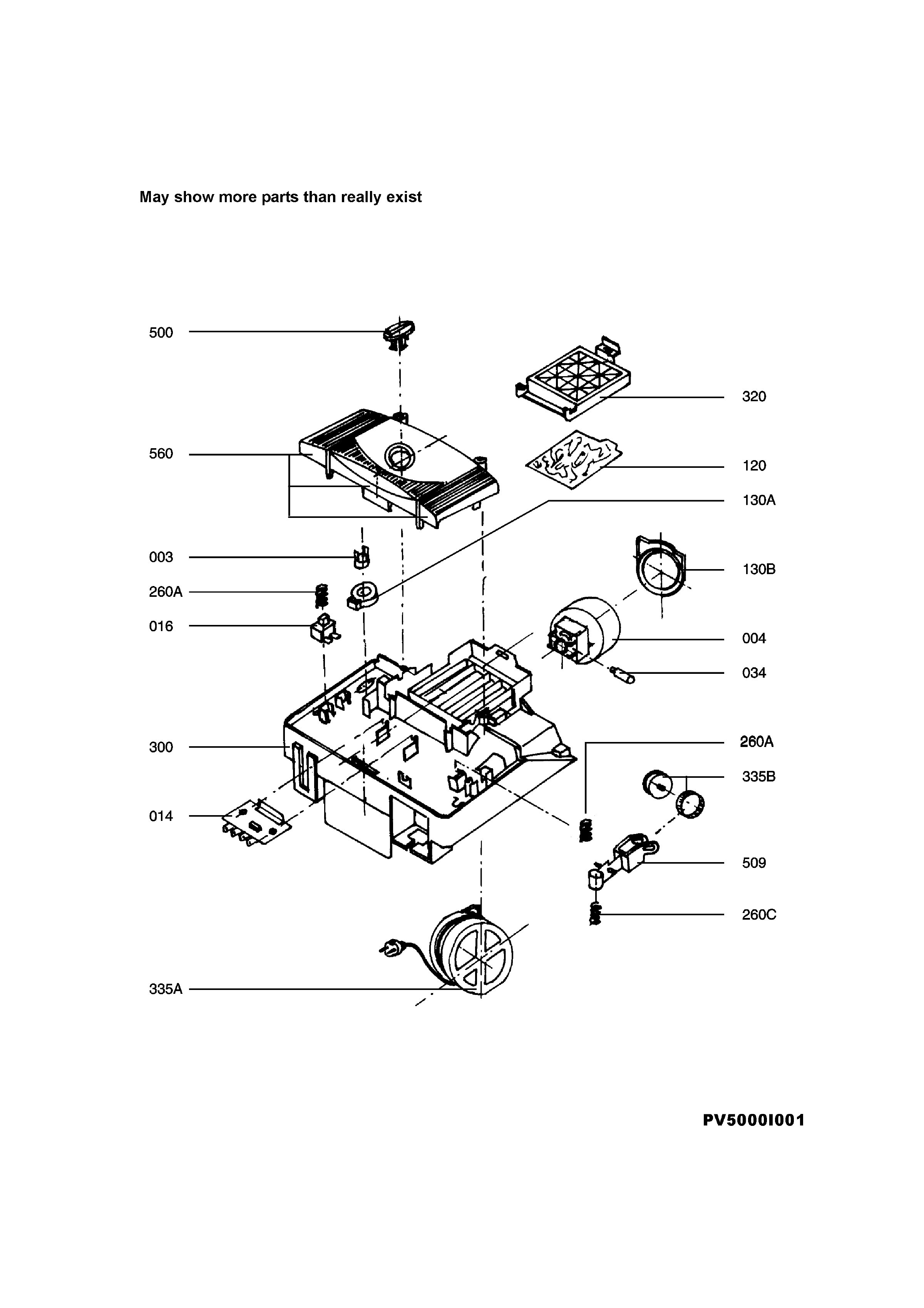 Internal parts