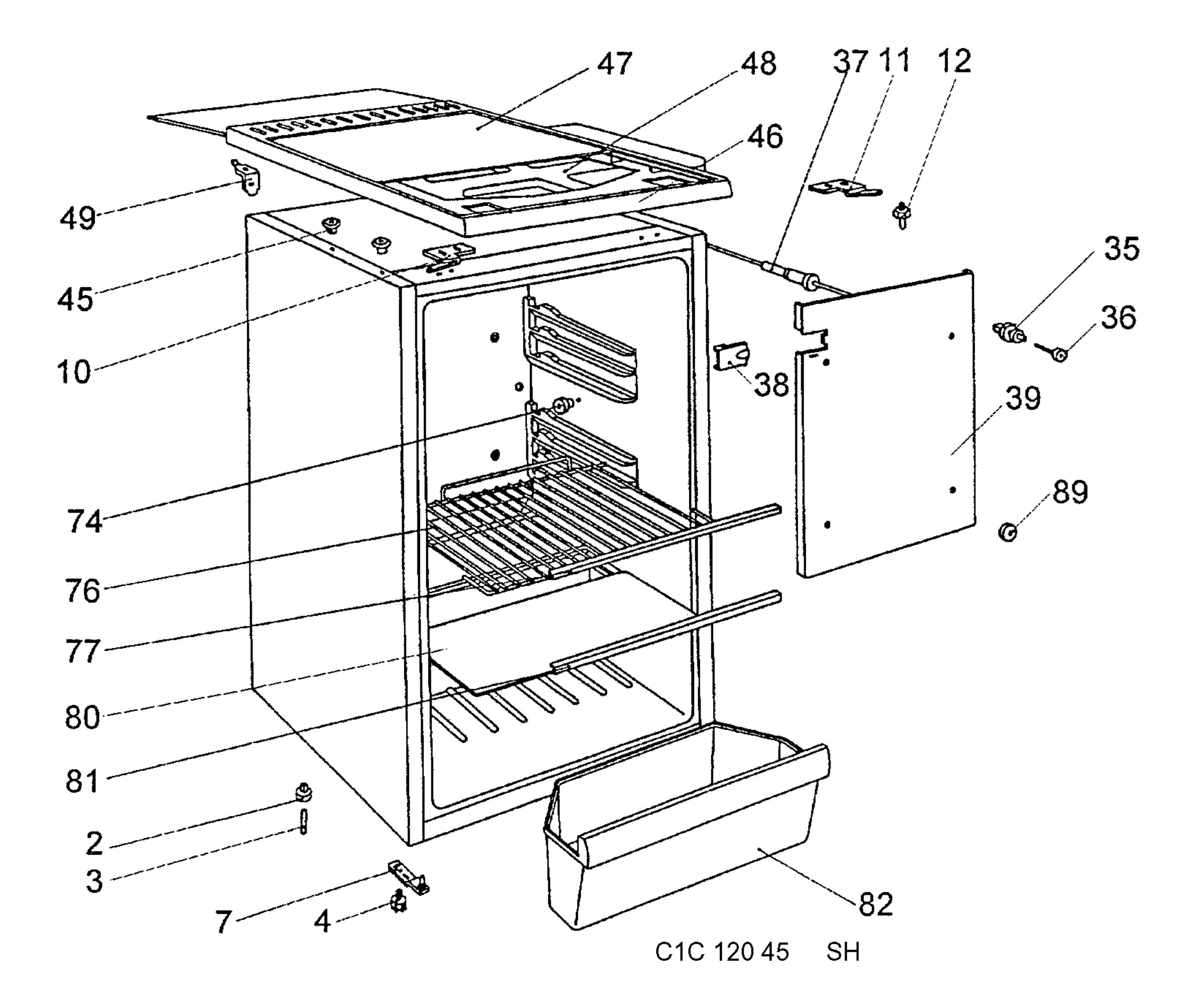 C10 Cabinet/Interior