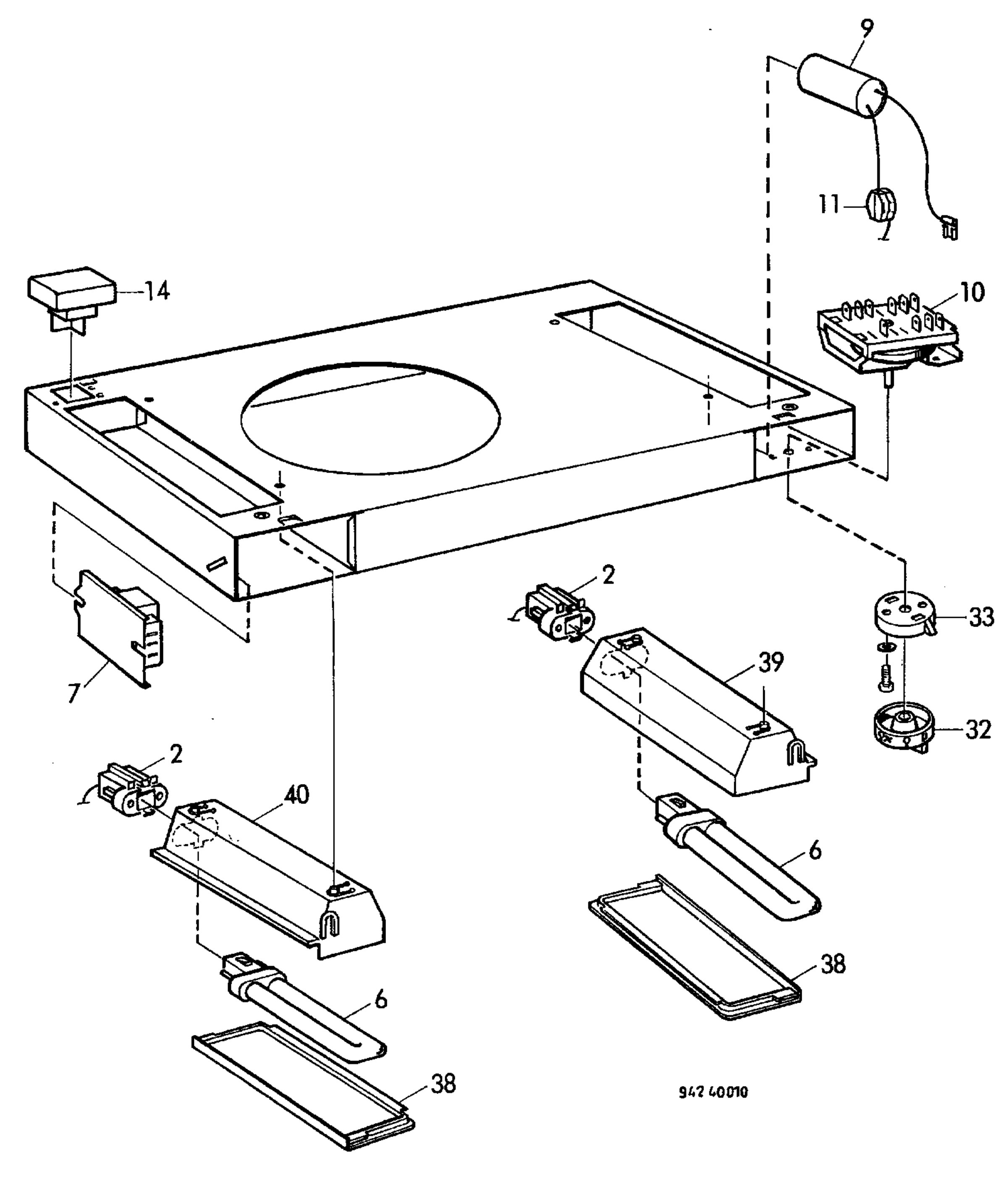H70 Panel, Regulating comp, Light B