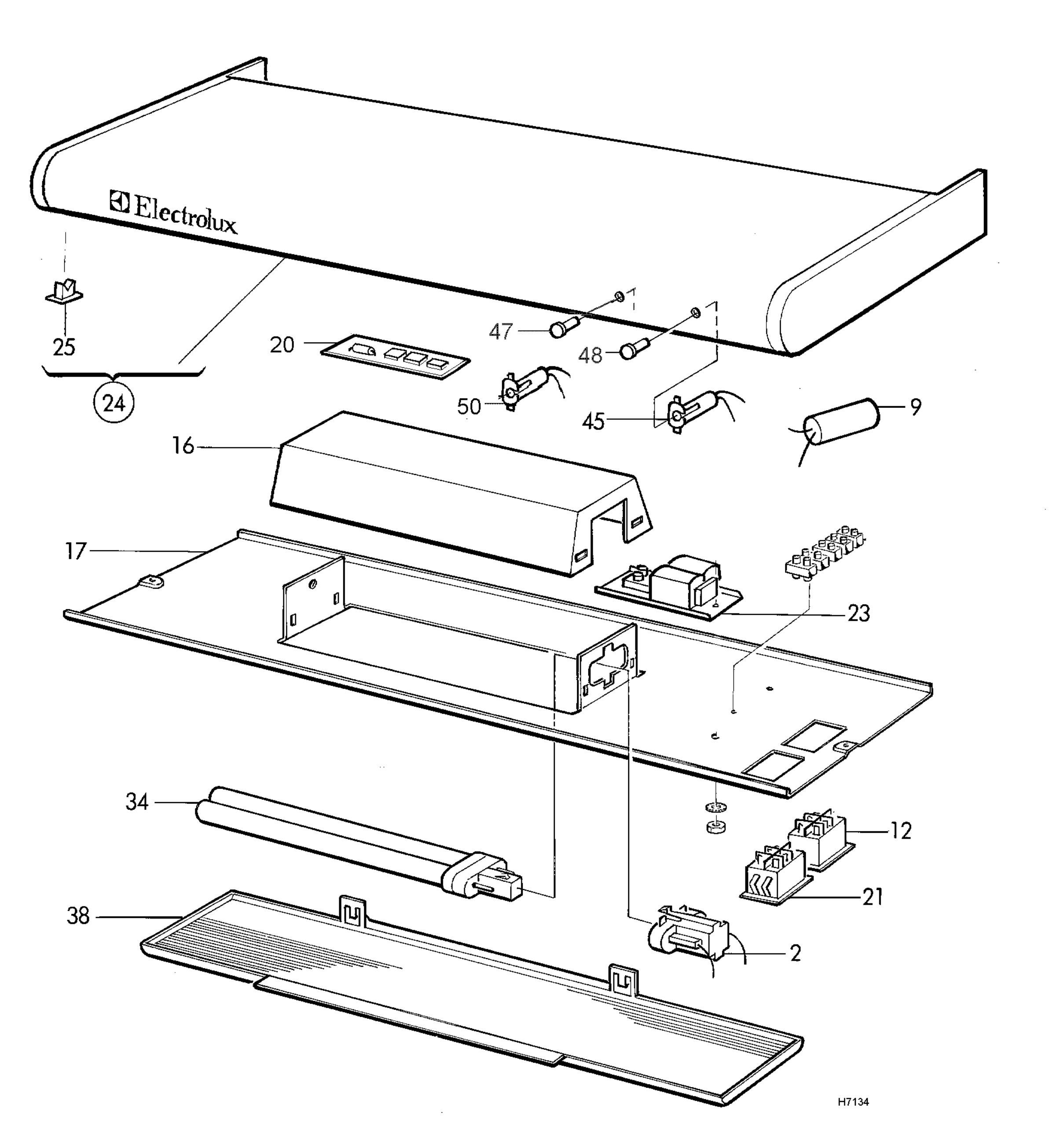H70 Panel, Regulating comp, Light B