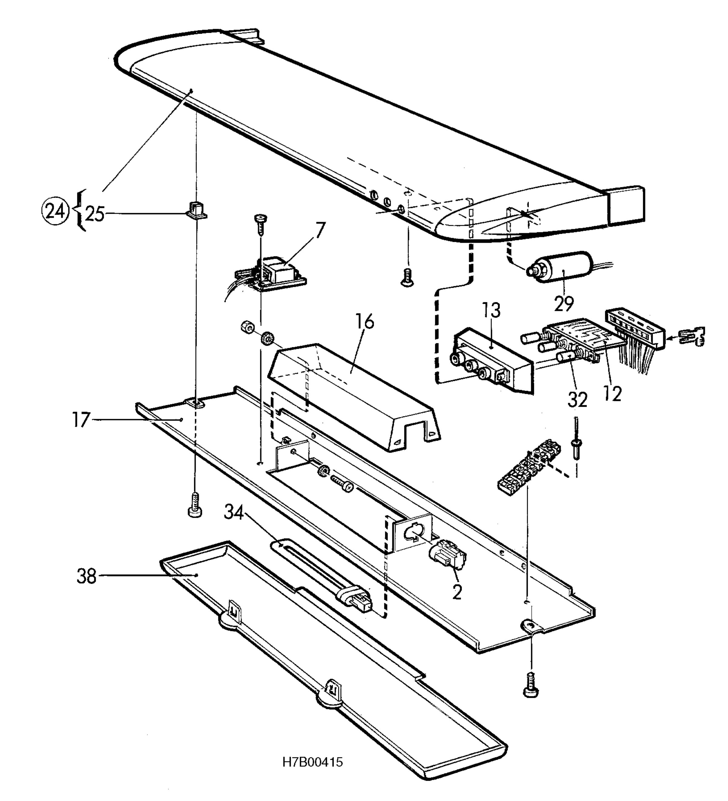 H70 Panel, Regulating comp, Light B