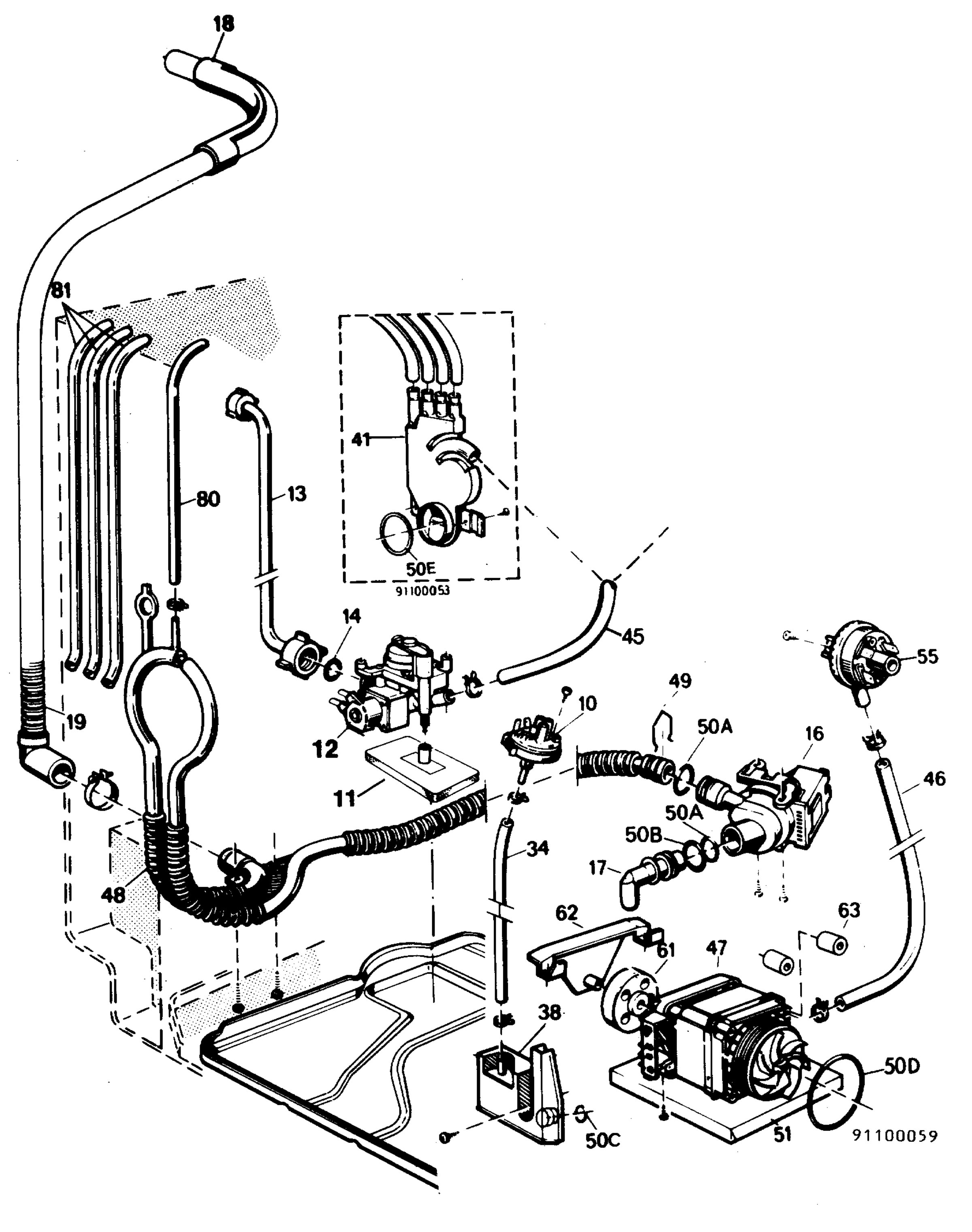 W20 Pump, Water softener