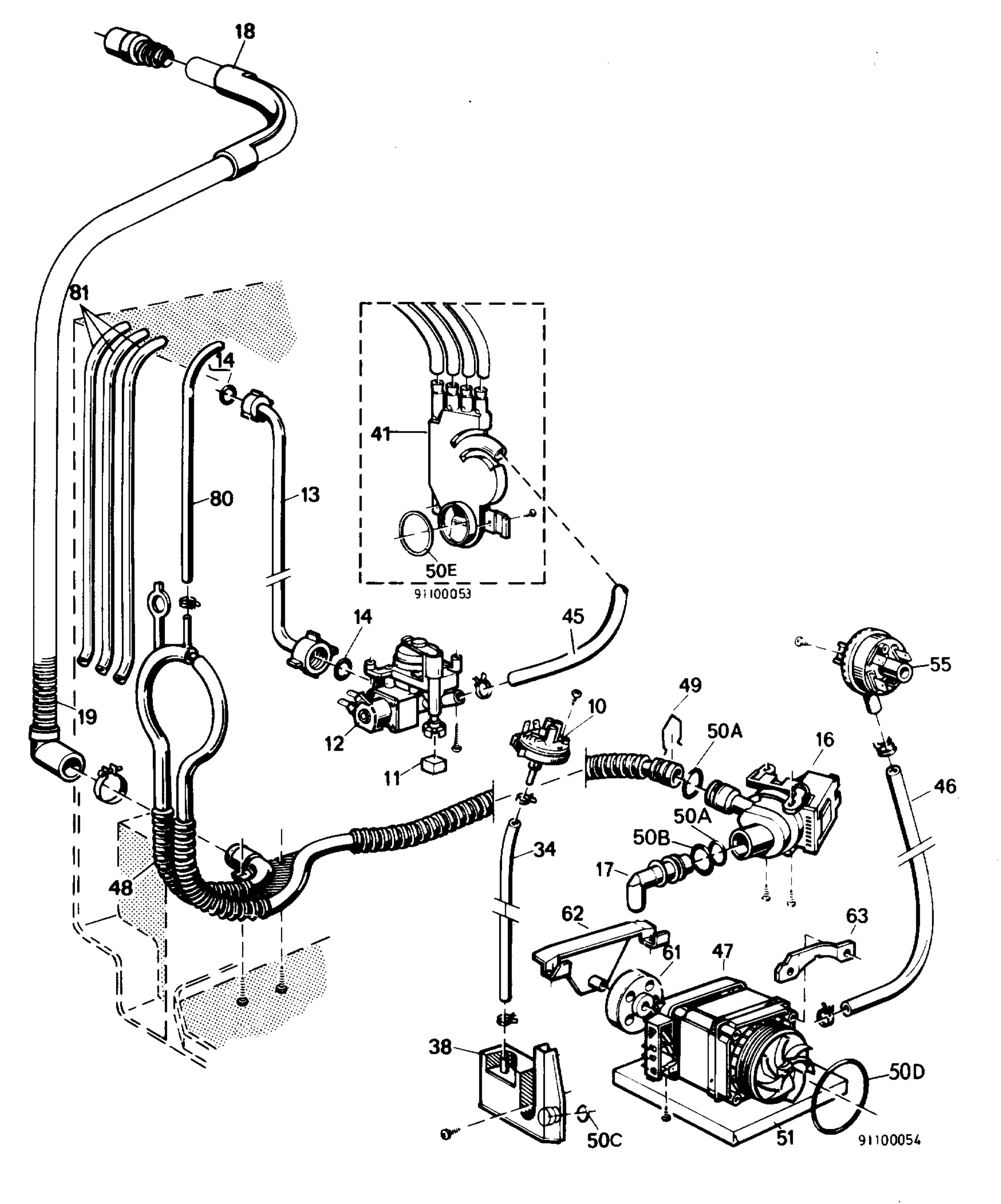 W20 Pump, Water softener