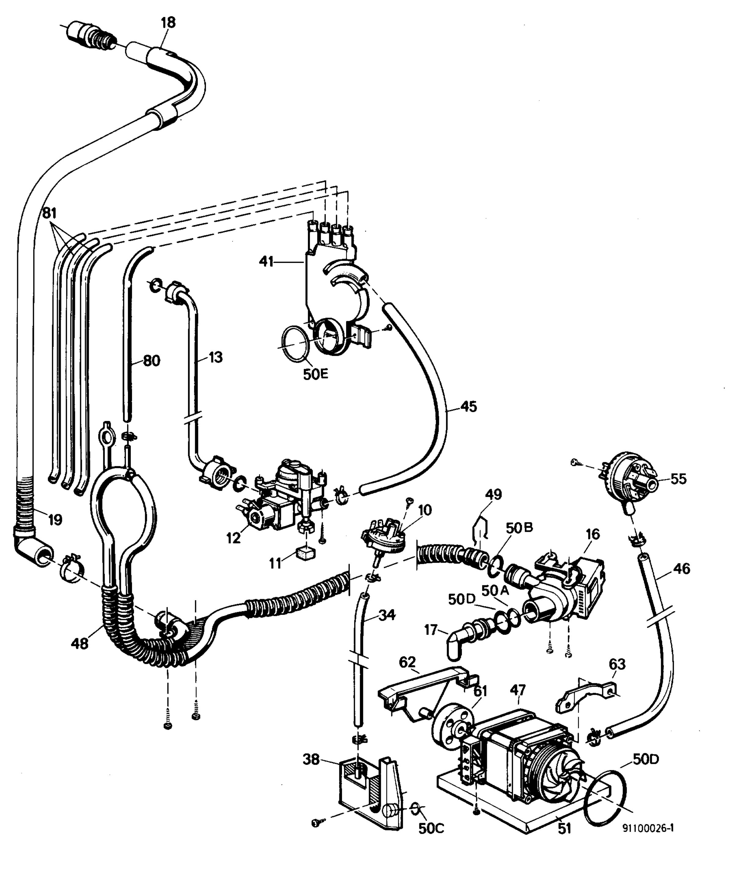 W20 Pump, Water softener