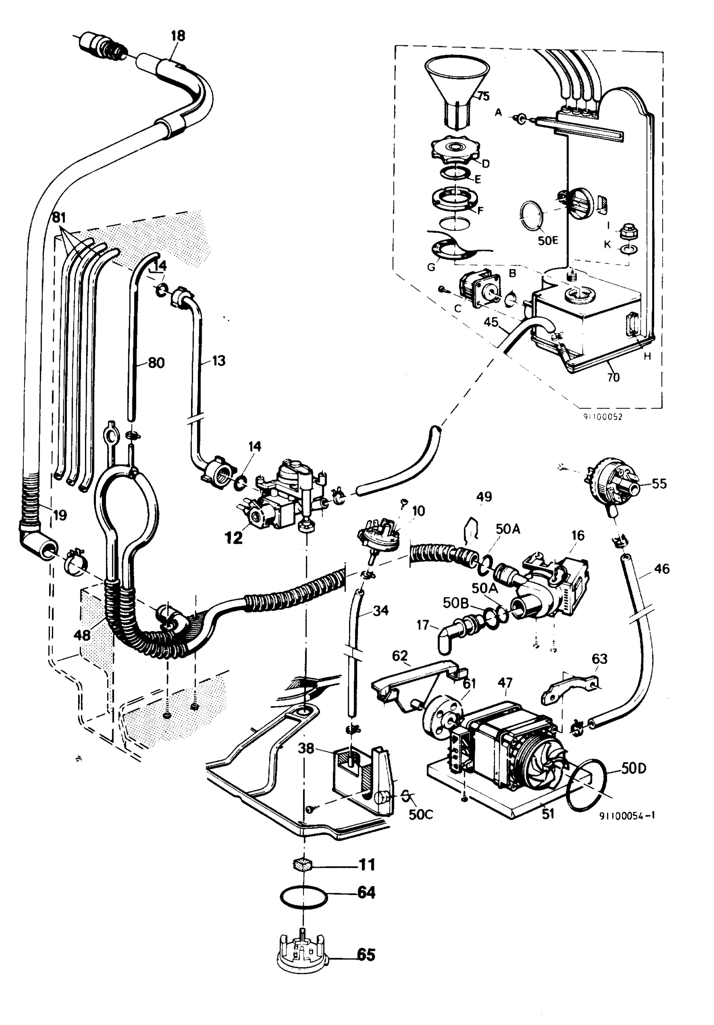 W20 Pump, Water softener