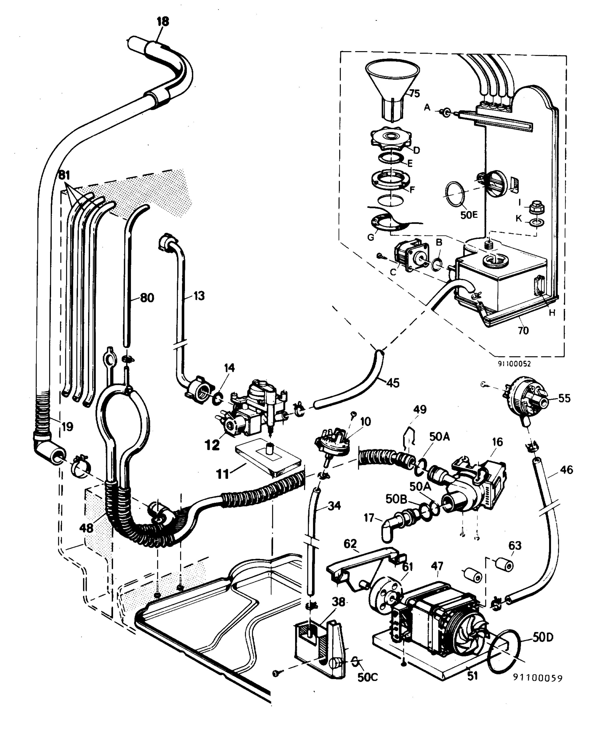 W20 Pump, Water softener