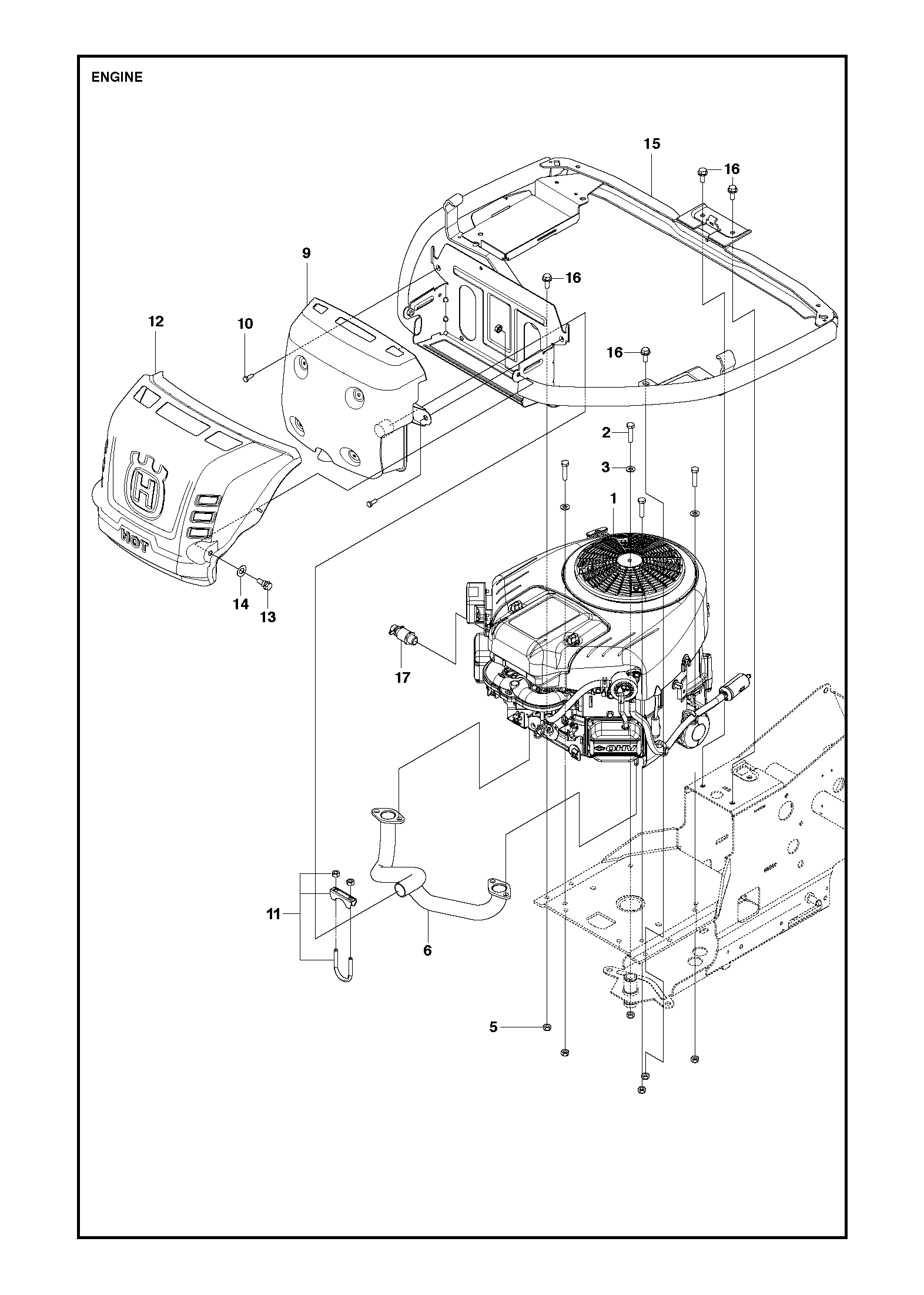 MOWER DECK / CUTTING DECK