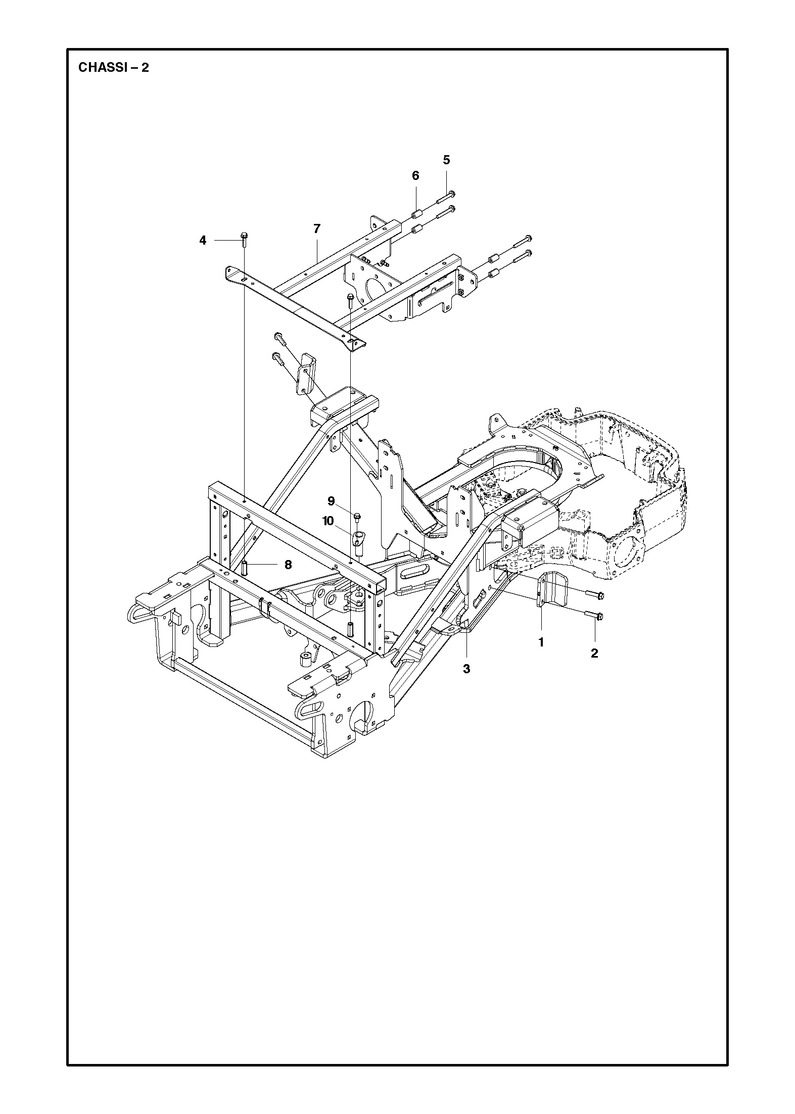 MOWER LIFT / DECK LIFT