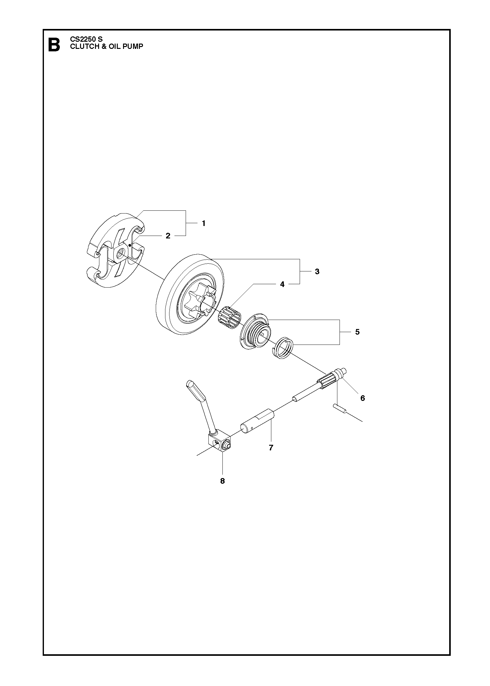 CLUTCH & OIL PUMP