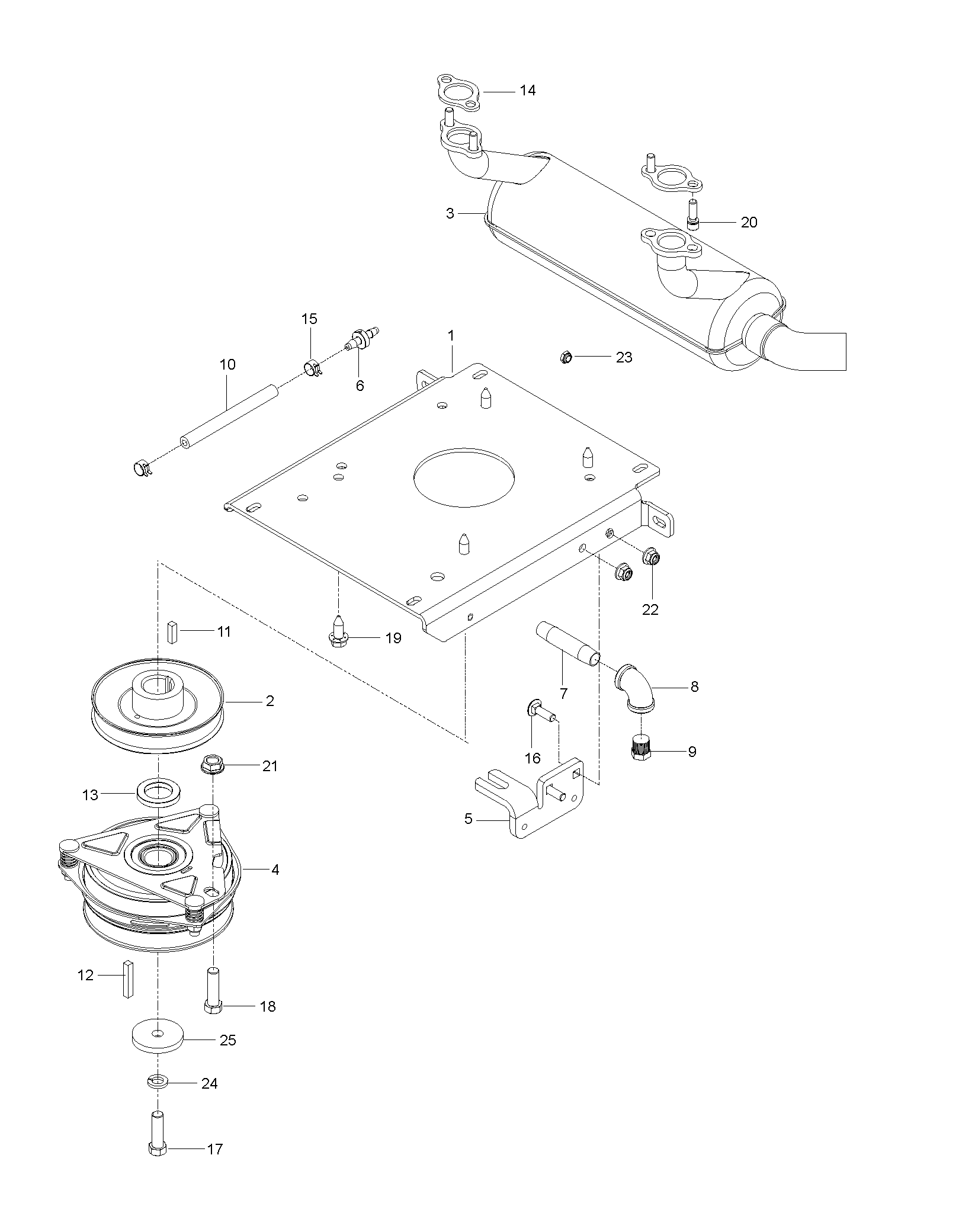 ENGINE PLATE