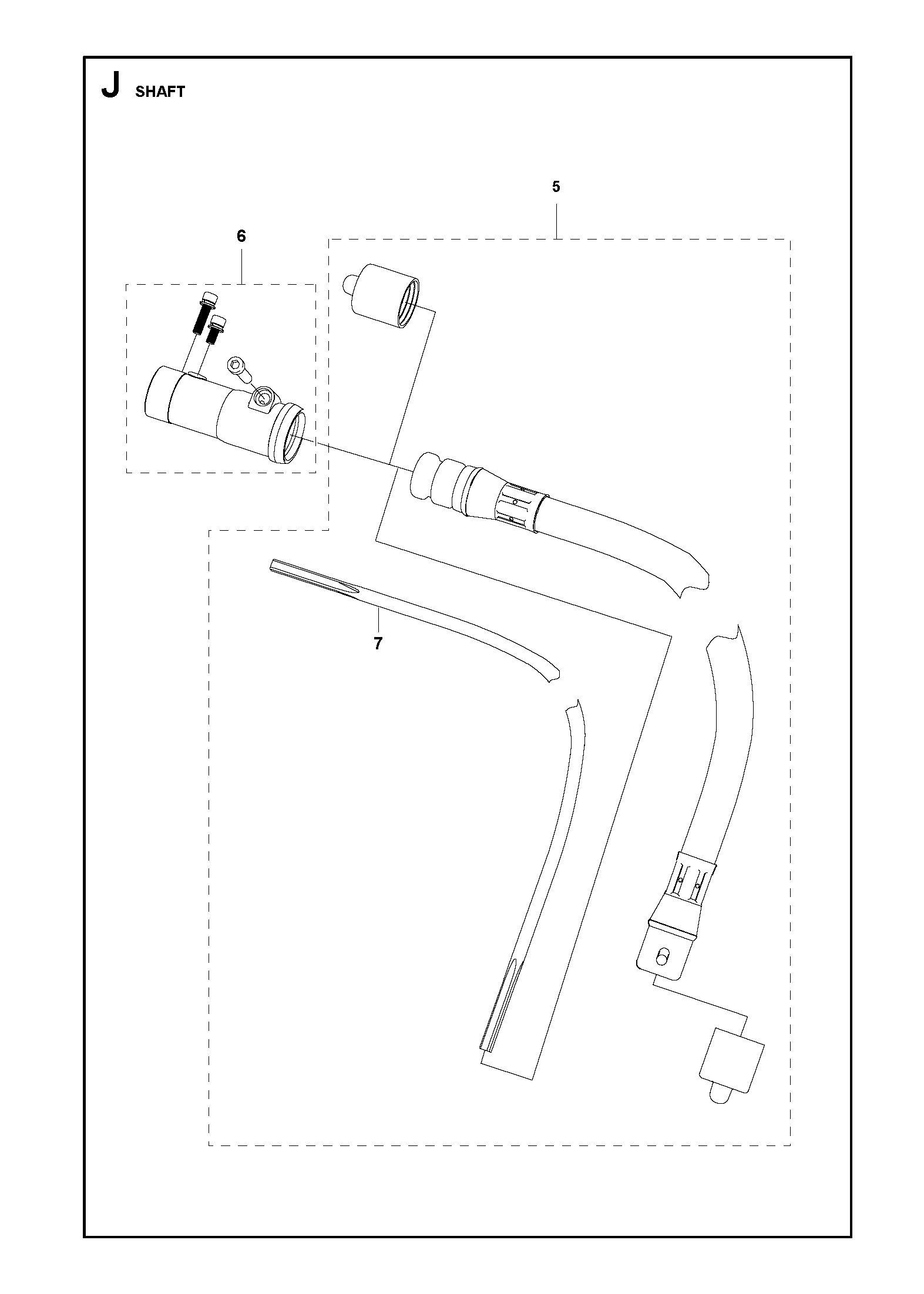 SHAFT & HANDLE