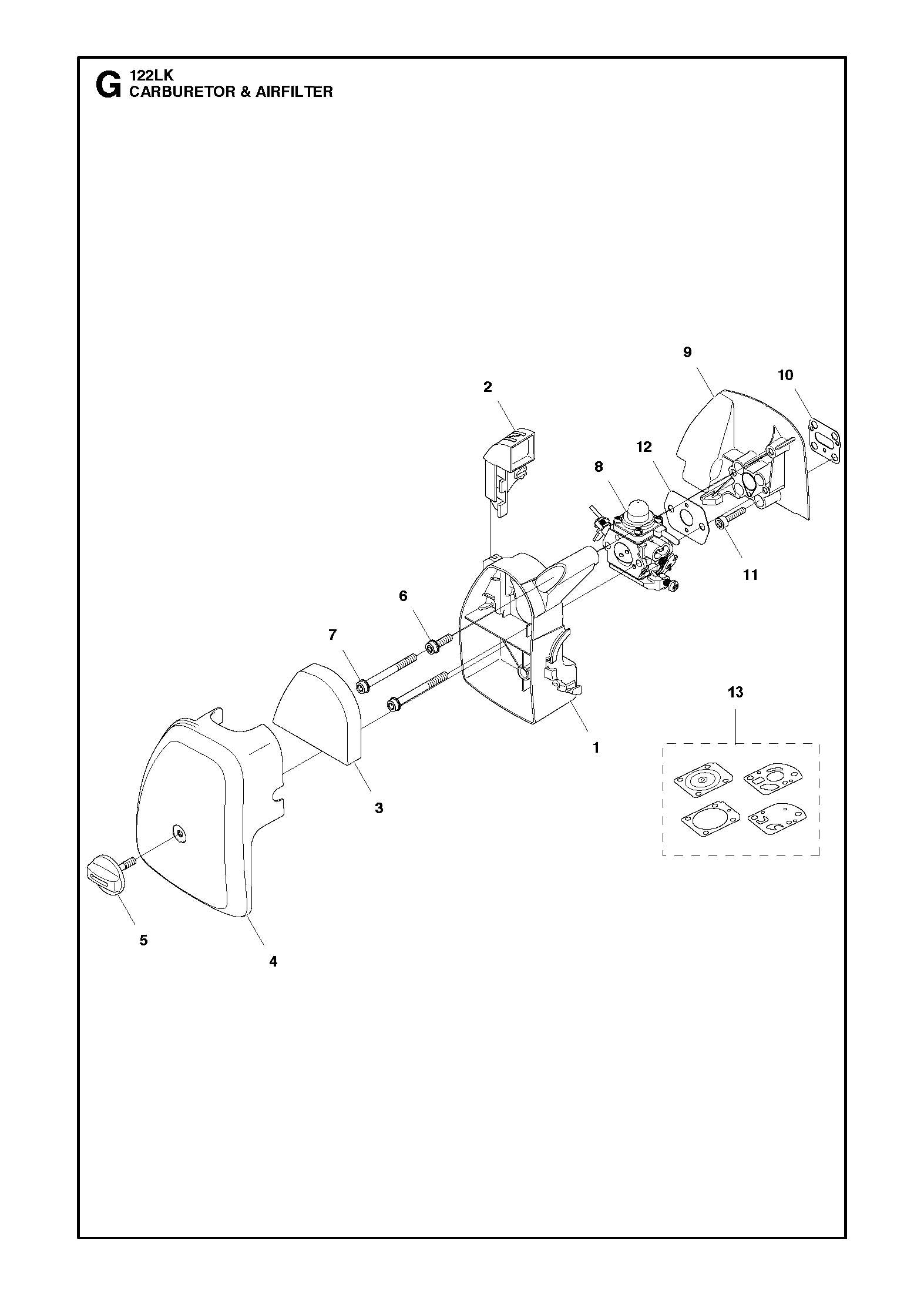 CARBURETOR & AIR FILTER