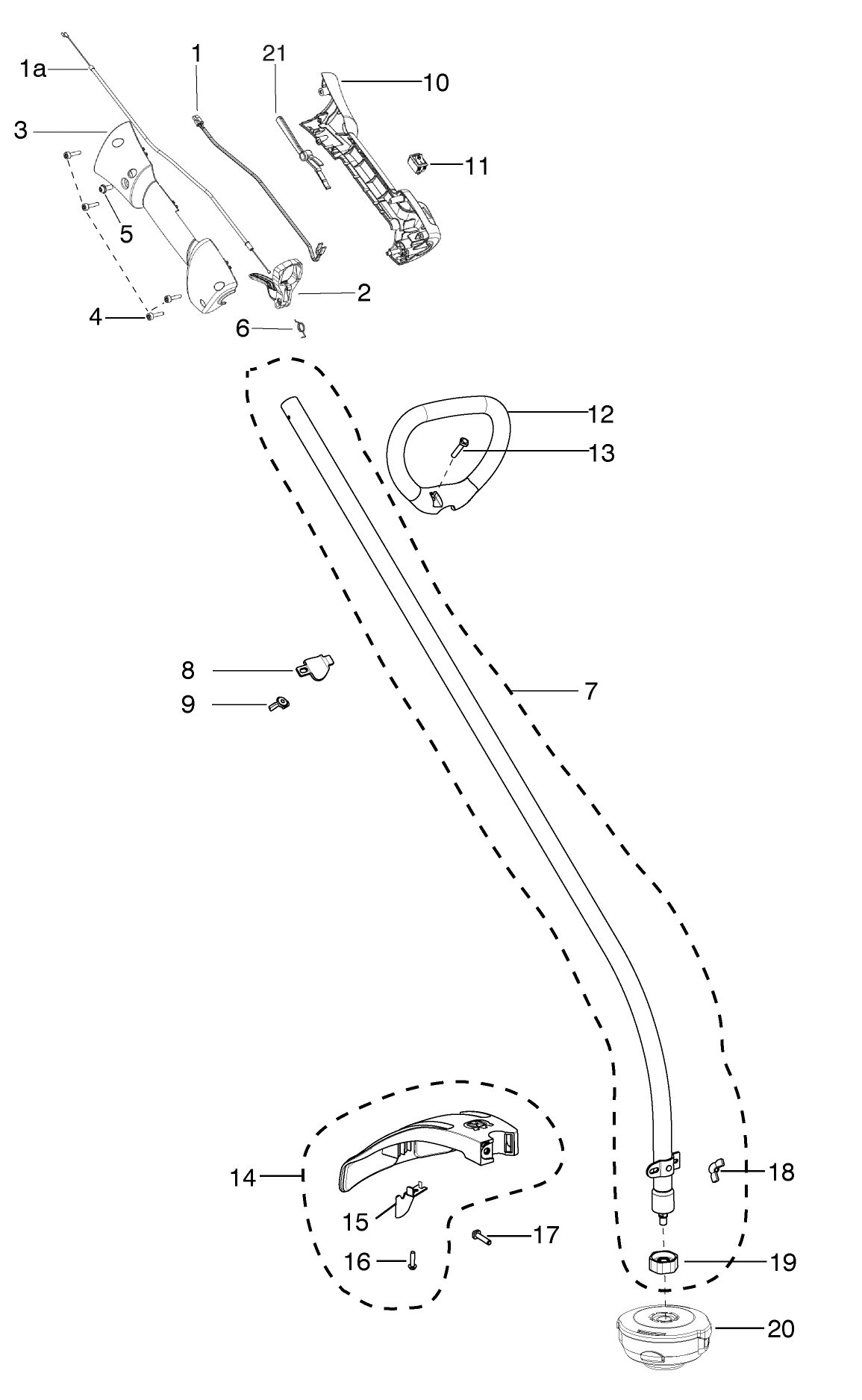 SHAFT & HANDLE