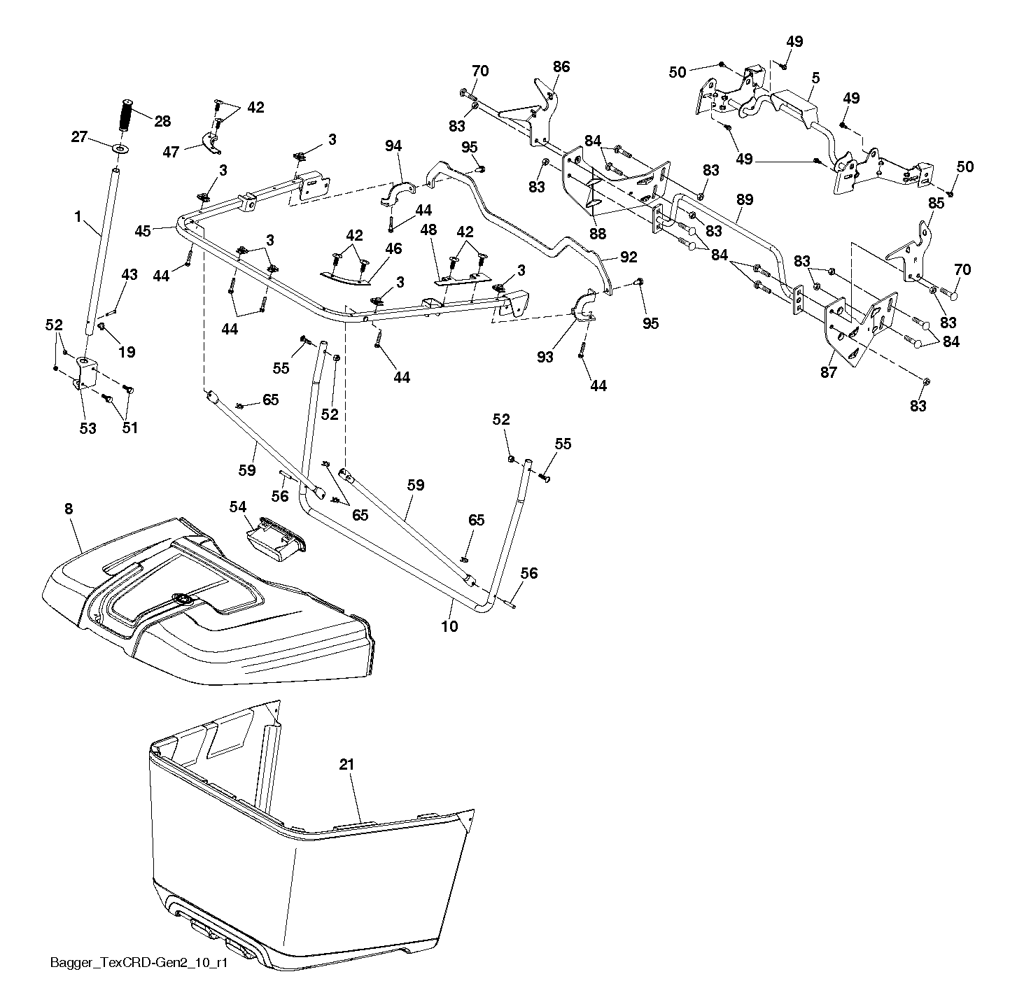 CYLINDER, PISTON & MUFFLER